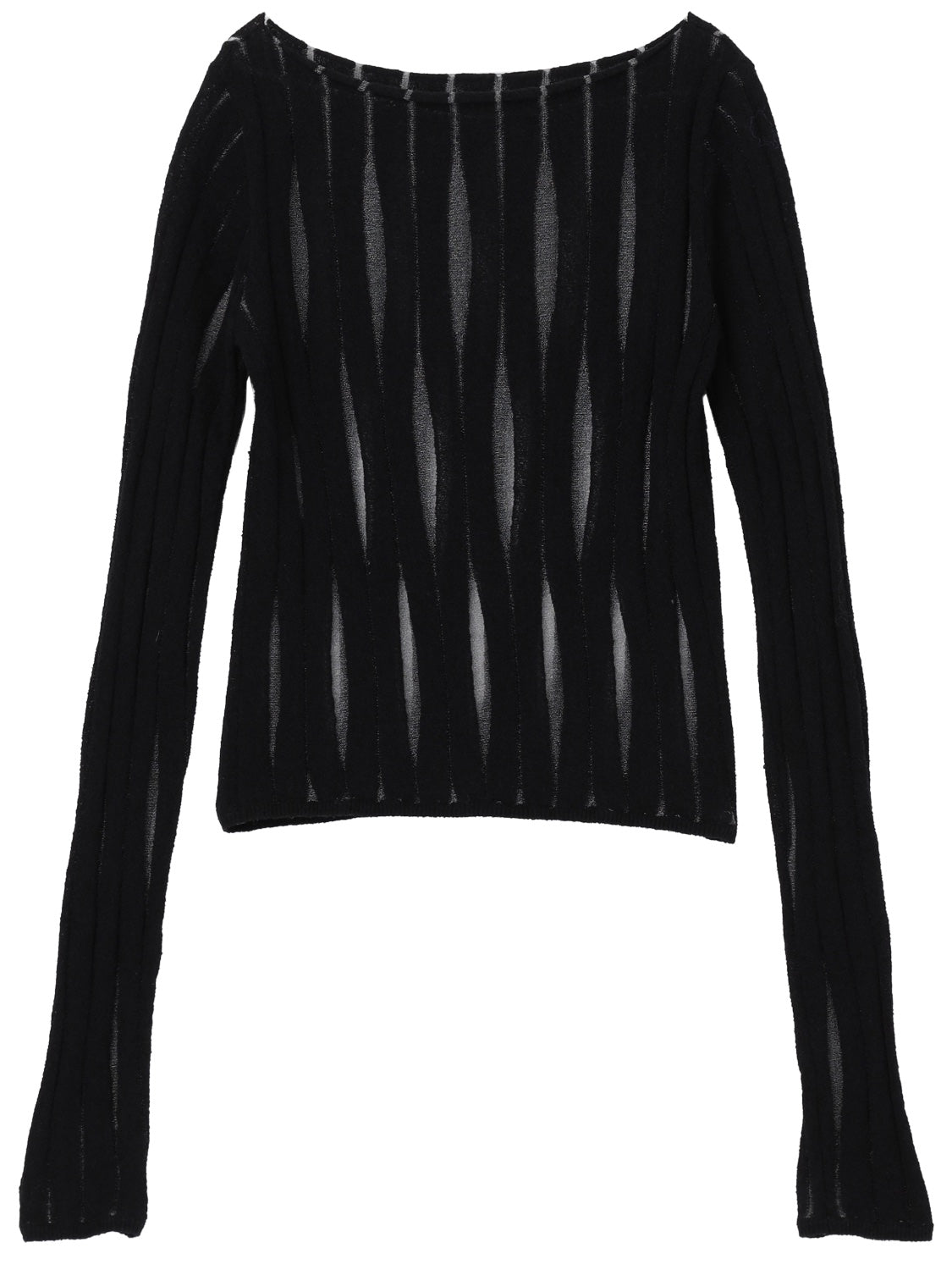ウェーブシアートップ WAVE JACQUARD SHEER TOP / ウェーブジャカードシアートップ