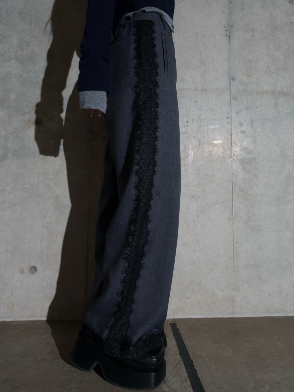 Multi-way レースコンビ ツイル サロペット