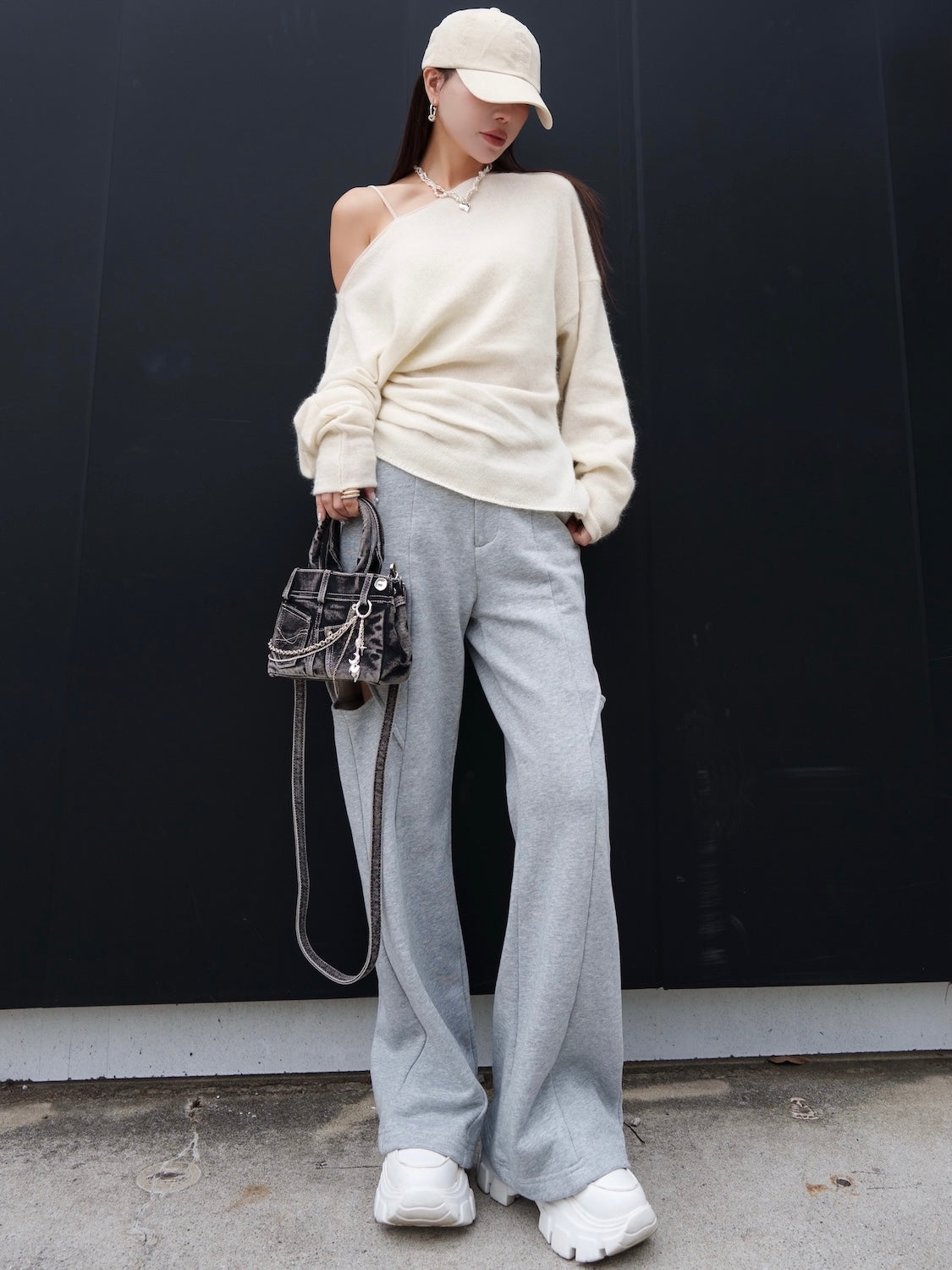 サイドホール Sweat スラックス