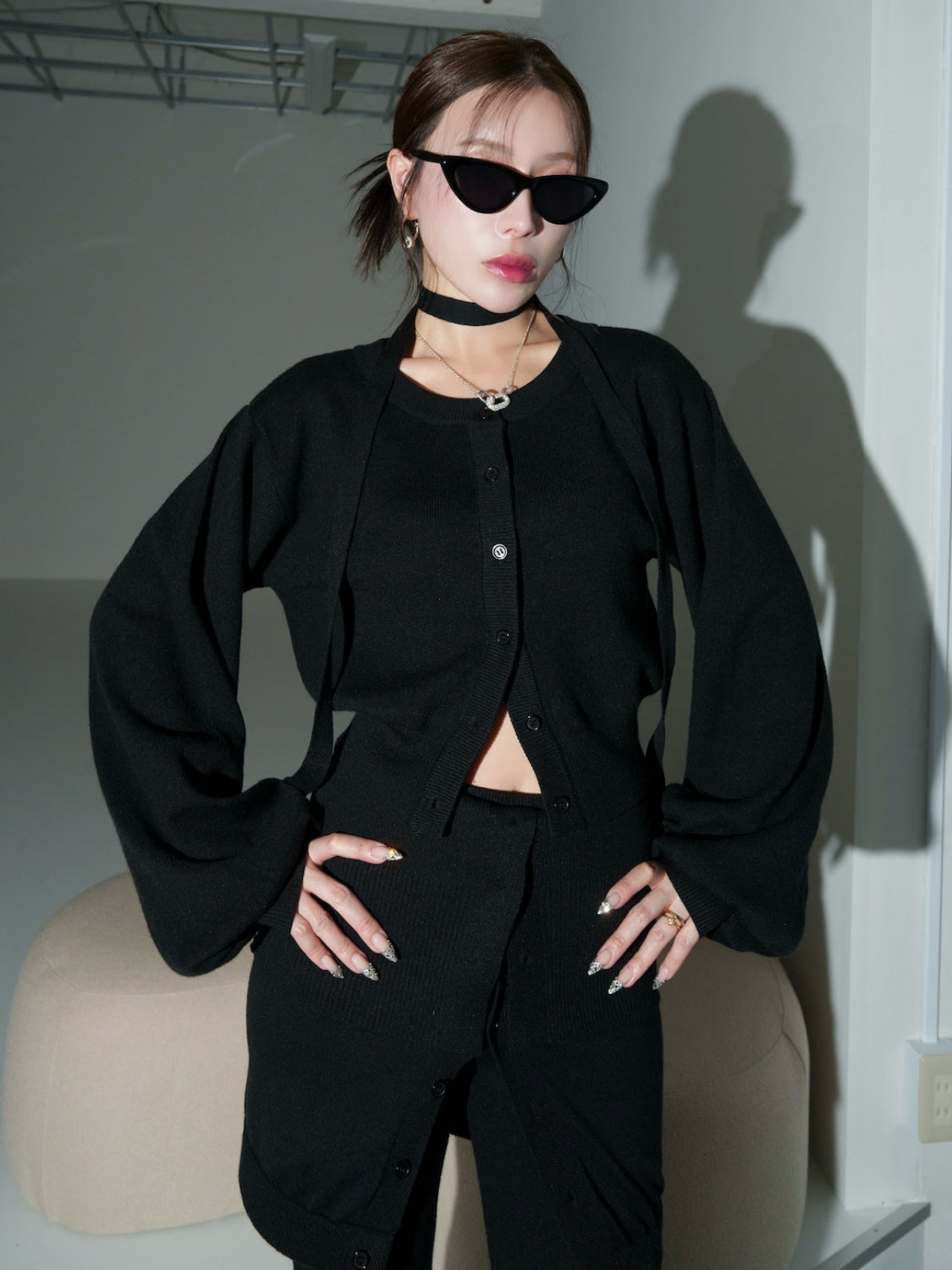 Multi-way 4ピース KNIT セットアップ