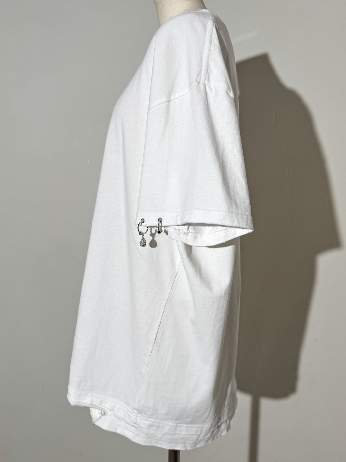 [UNISEX] Washed パヴェドロップ Over TEE