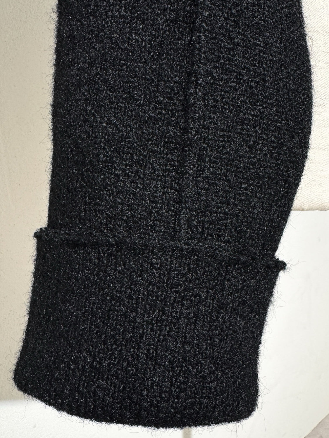 メルトンライク KNIT Zip コート