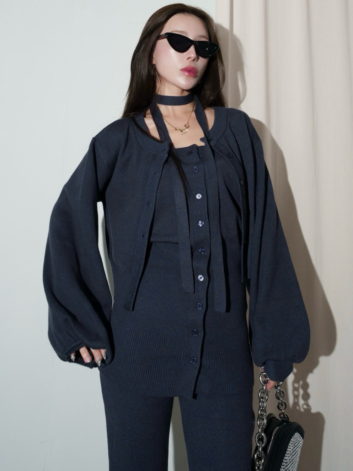 Multi-way 4ピース KNIT セットアップ