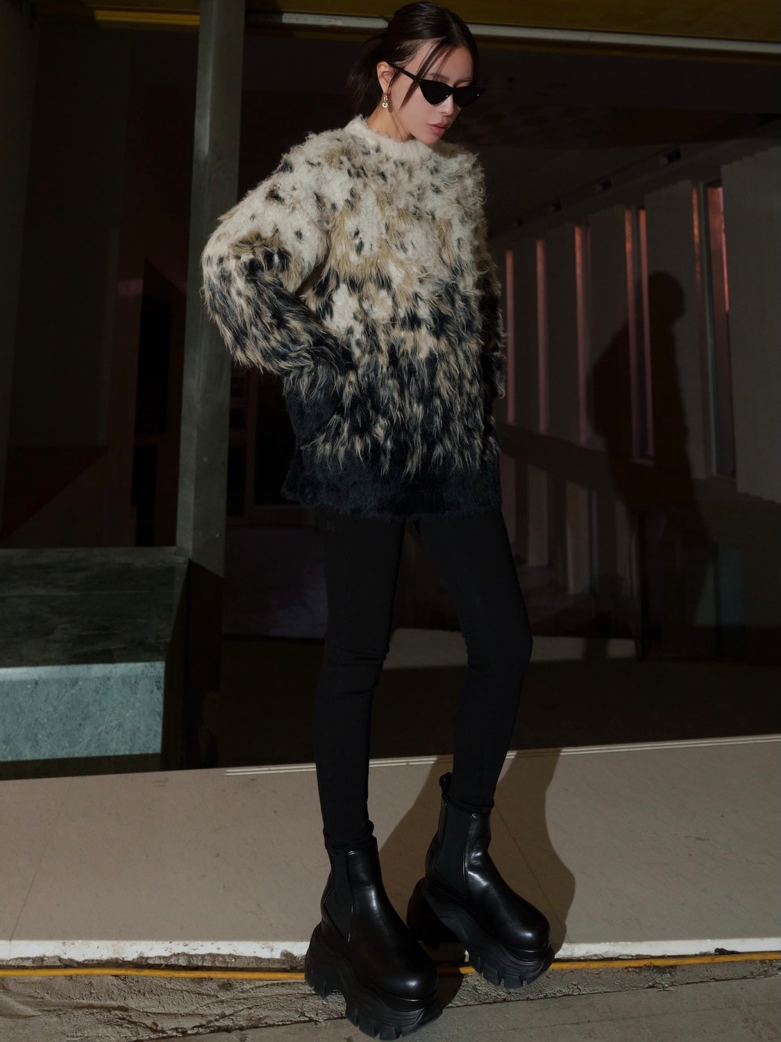 Black ストレッチ スキニー