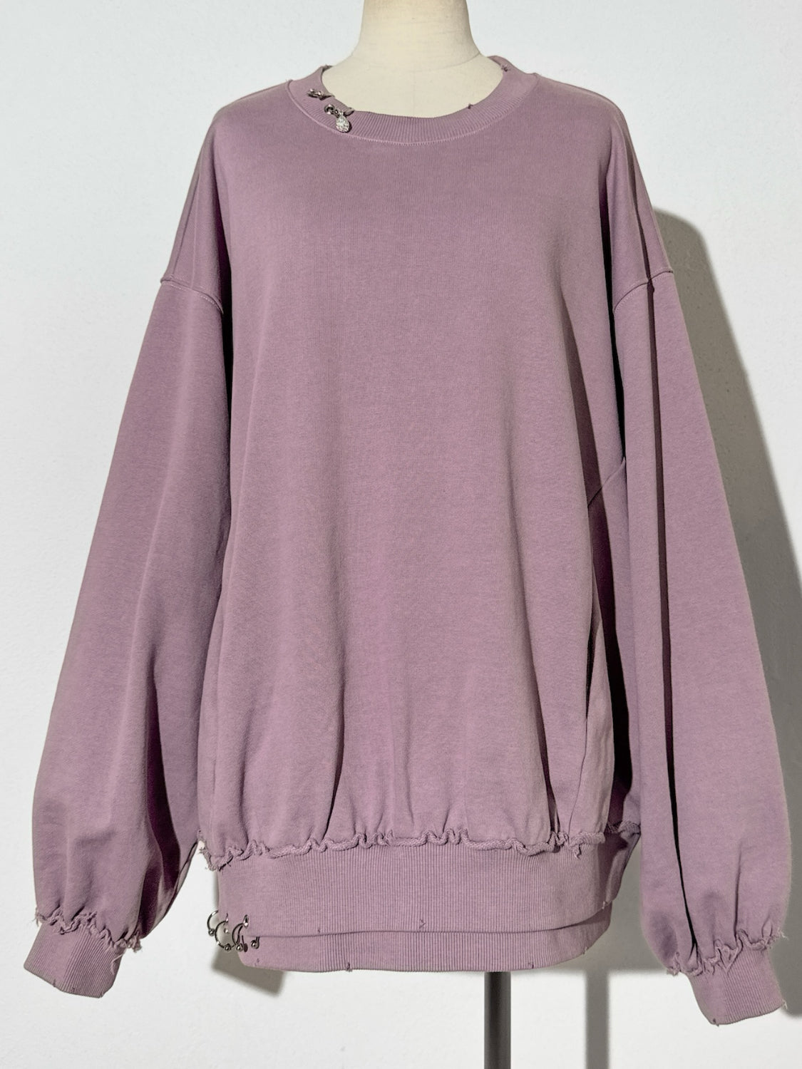 [UNISEX] Washed パヴェドロップ プルオーバー