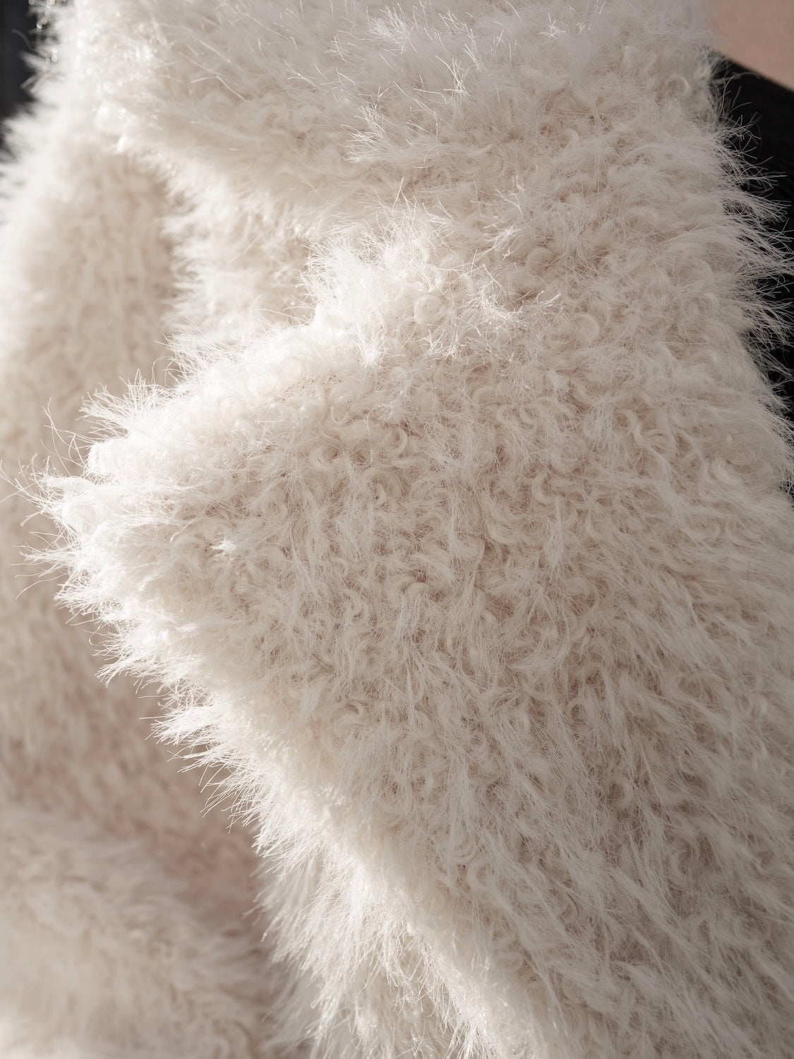 Suede ボンディング Fur コート