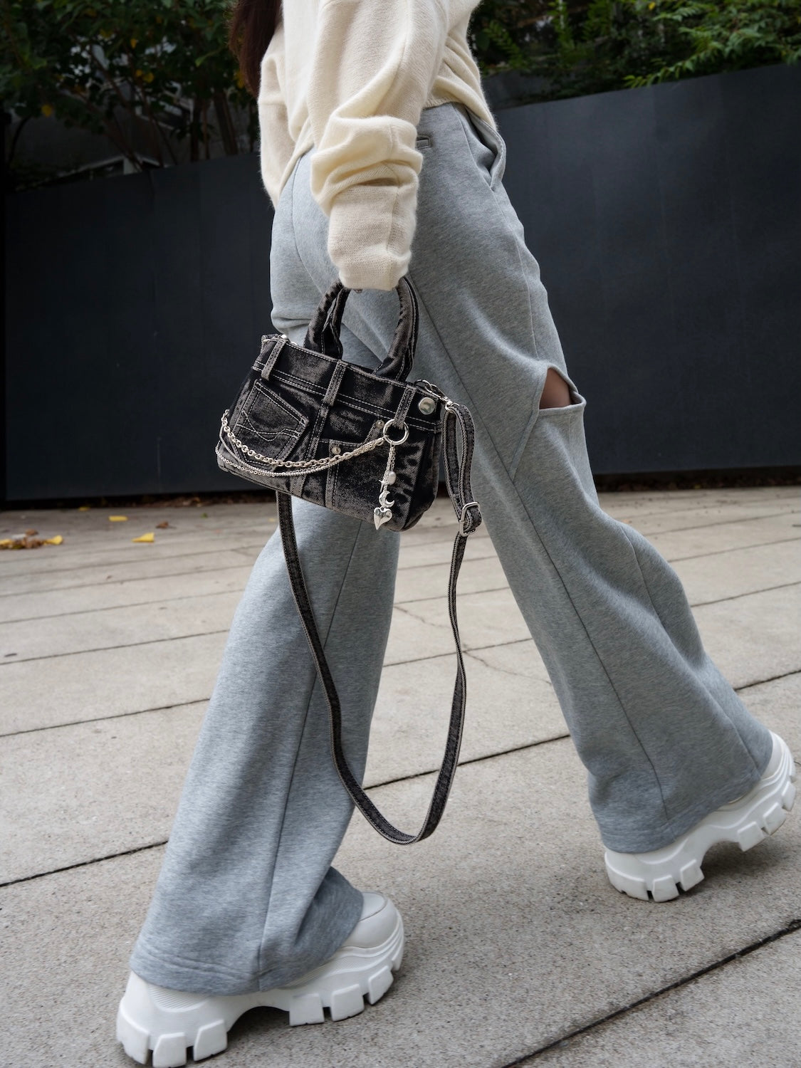 DENIM ミニ トートバッグ