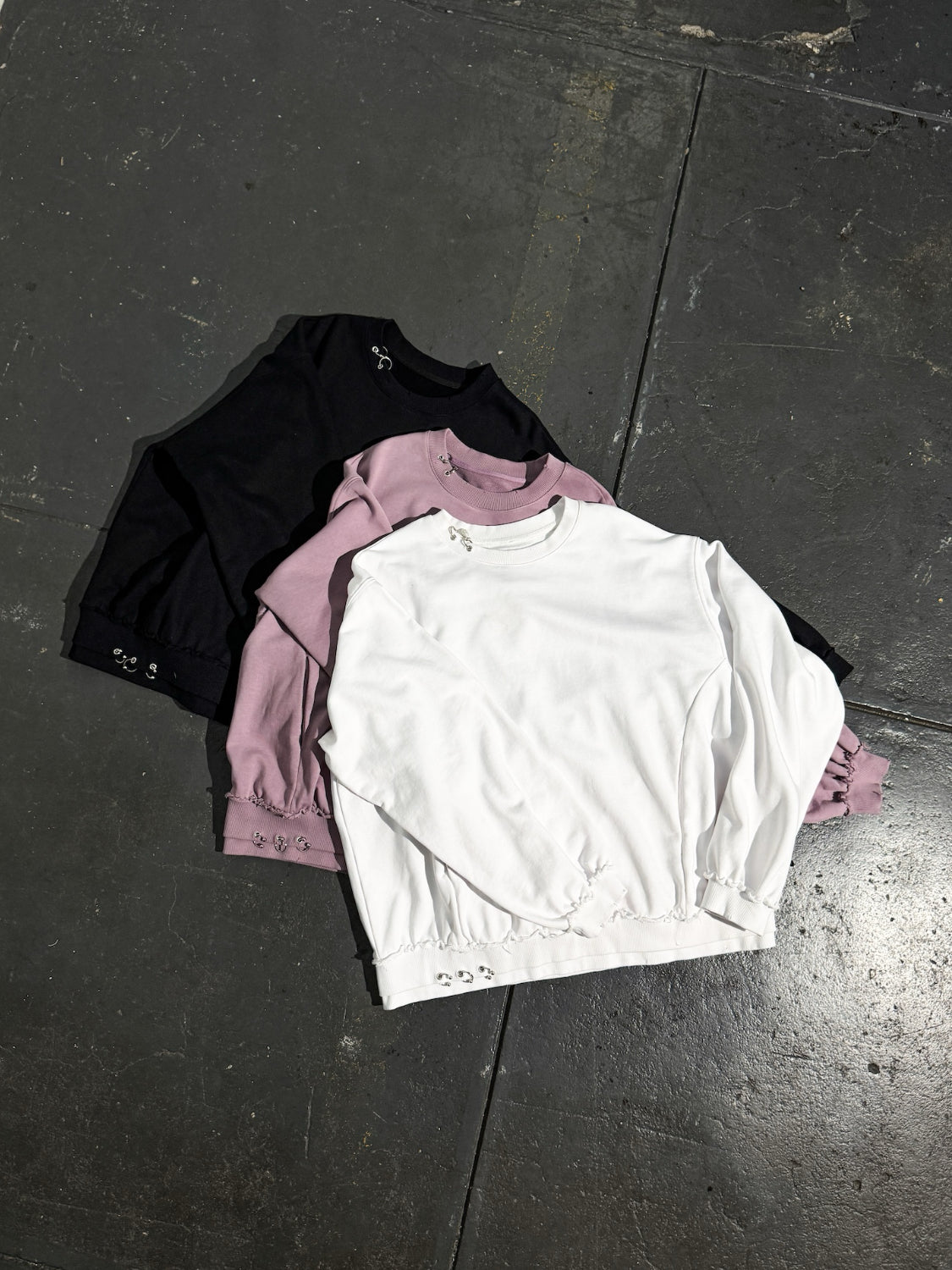 [UNISEX] Washed パヴェドロップ プルオーバー