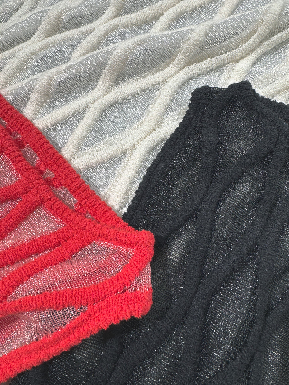 ウェービーコード ノースリーブ KNIT