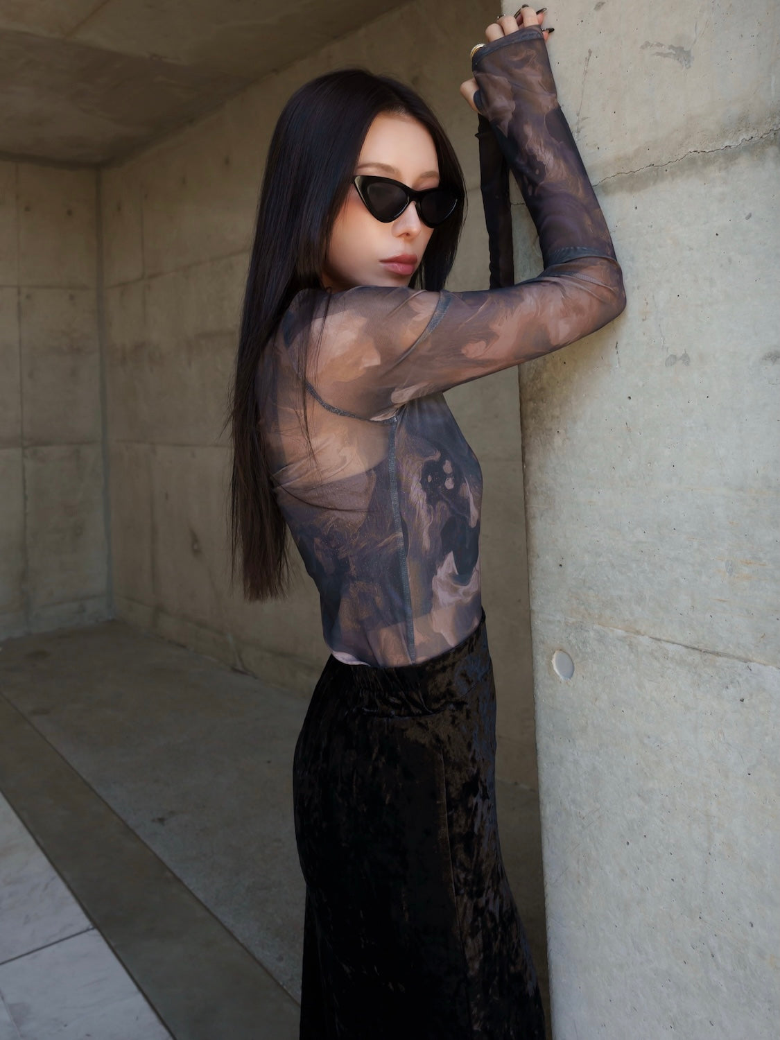 アートデザイン Sheer トップス