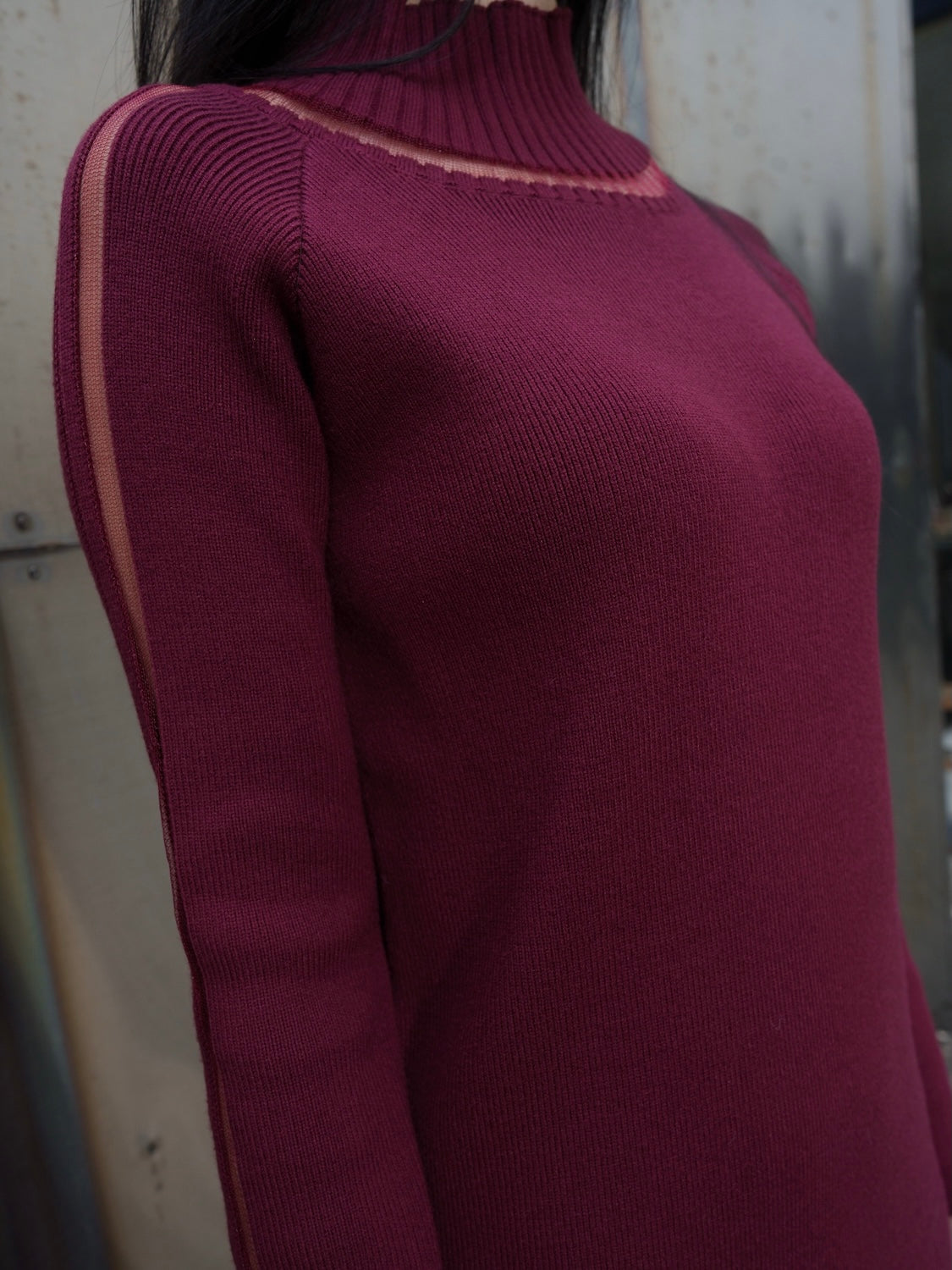 シアーライン KNIT ワンピース