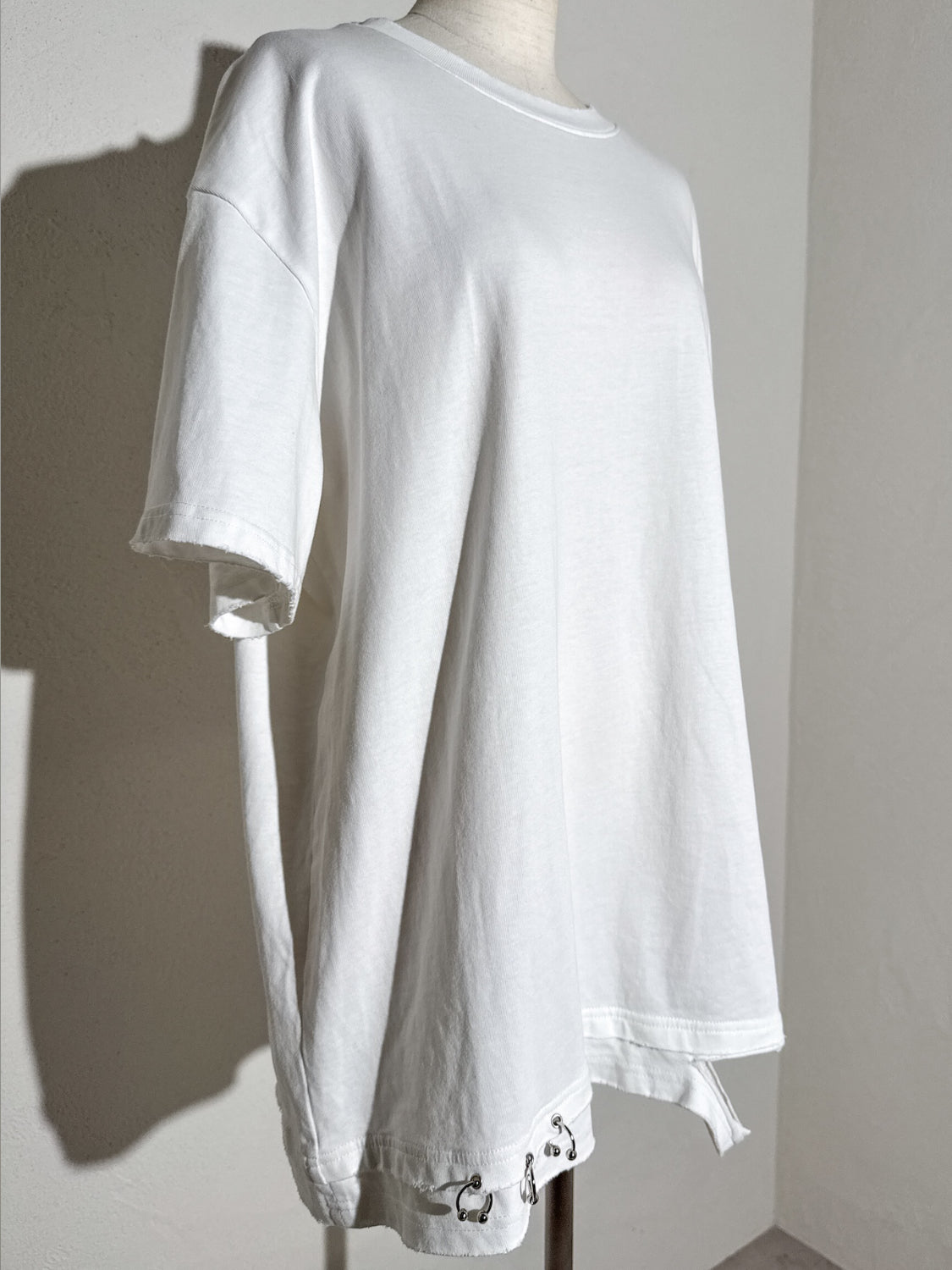 [UNISEX] Washed パヴェドロップ Over TEE