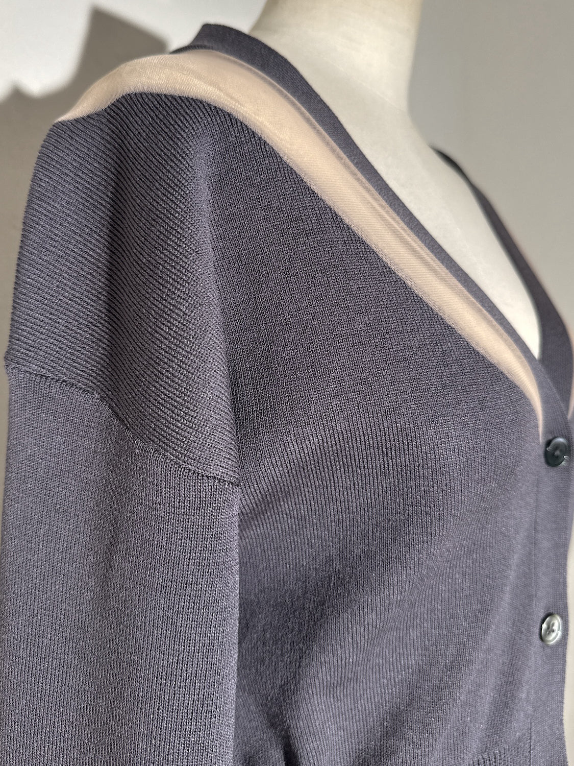 シアー Switch KNIT カーデトップス