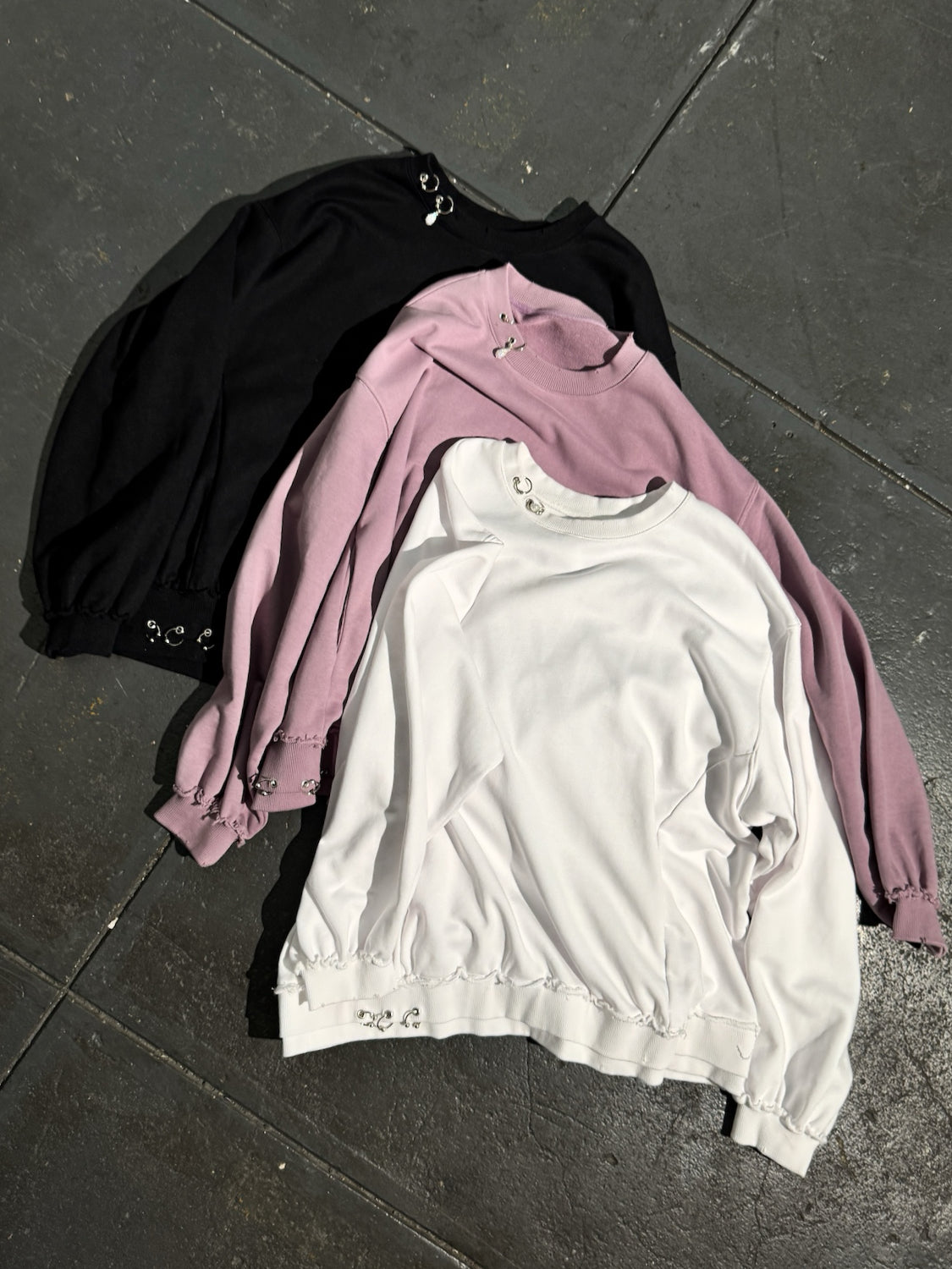[UNISEX] Washed パヴェドロップ プルオーバー