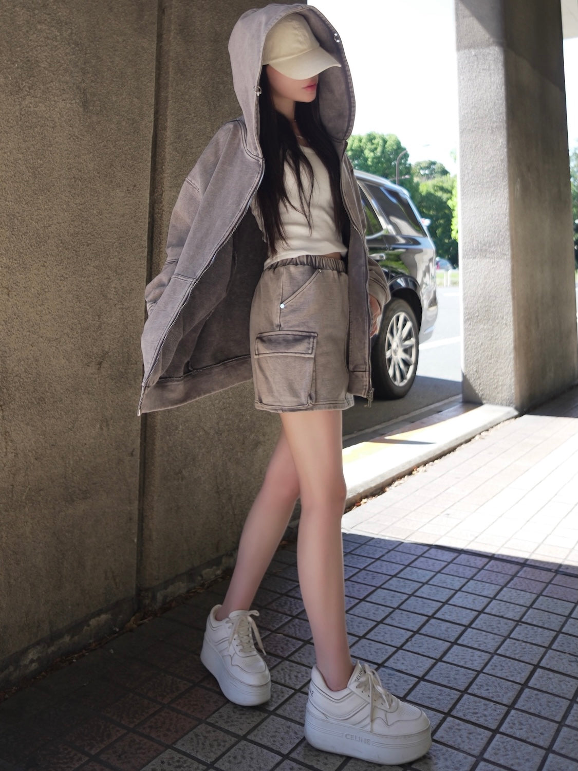 MODEL：159cm