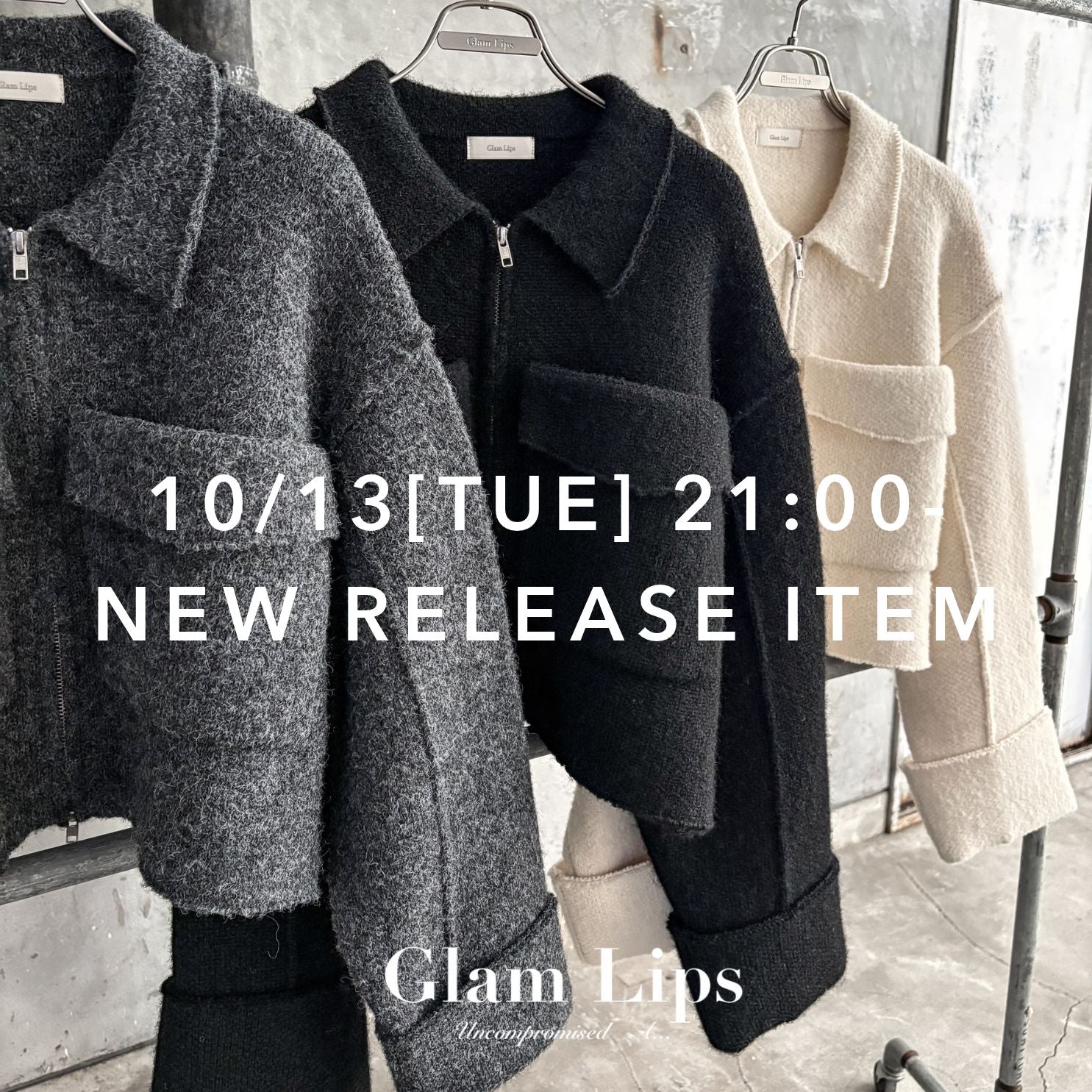 最終値下げ！！GlamLipsノーカラージャケットセットアップ Glam Lips OFFICIAL ONLINE STORE