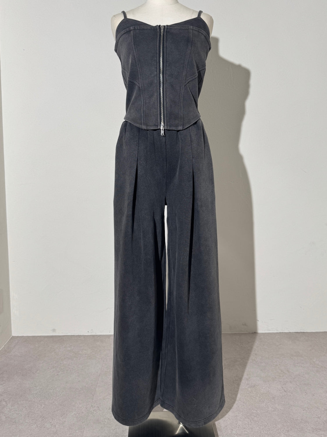 ピグメント Zip ビスチェ Set up