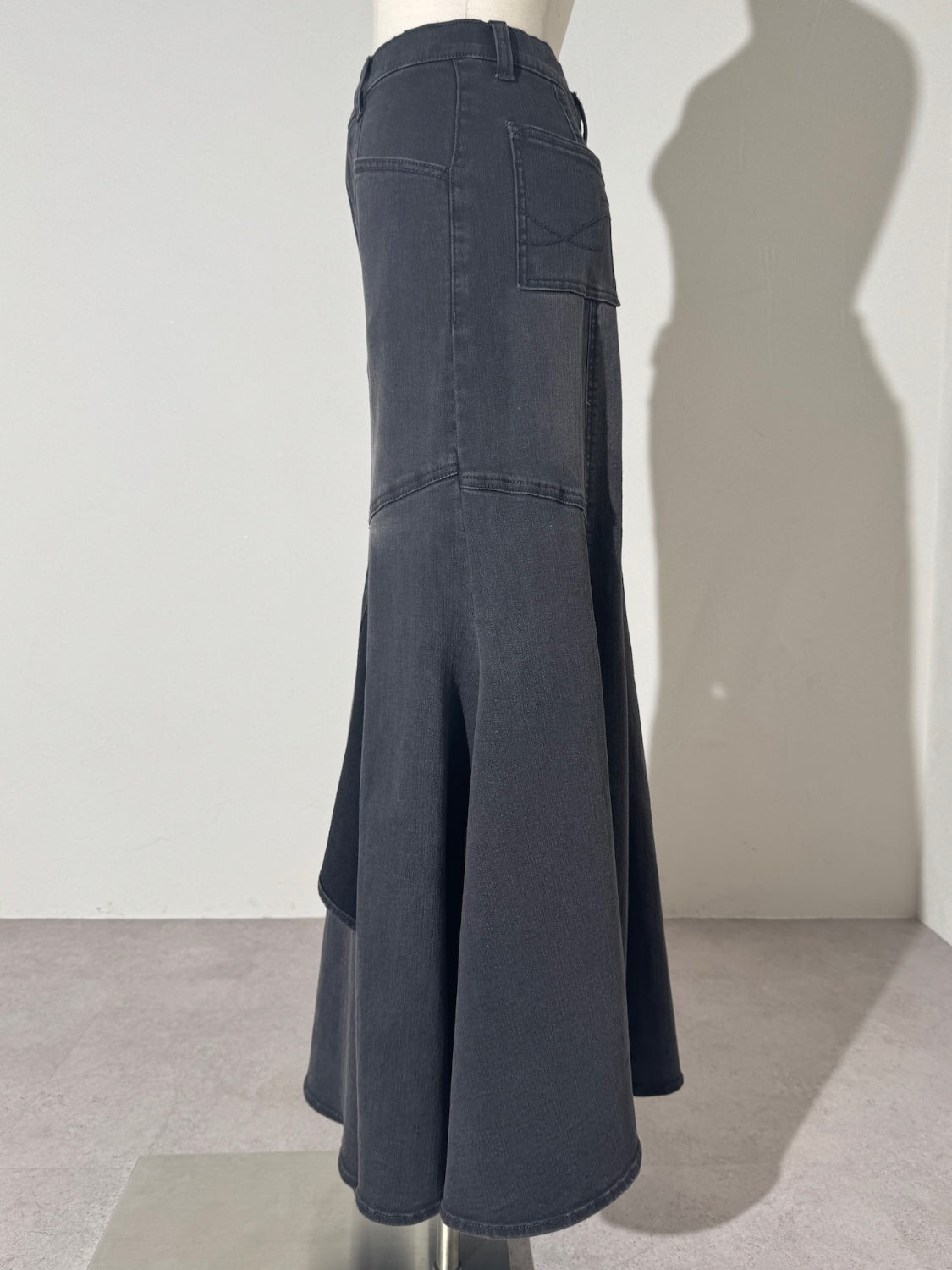 サイドホール マーメイド DENIMスカート