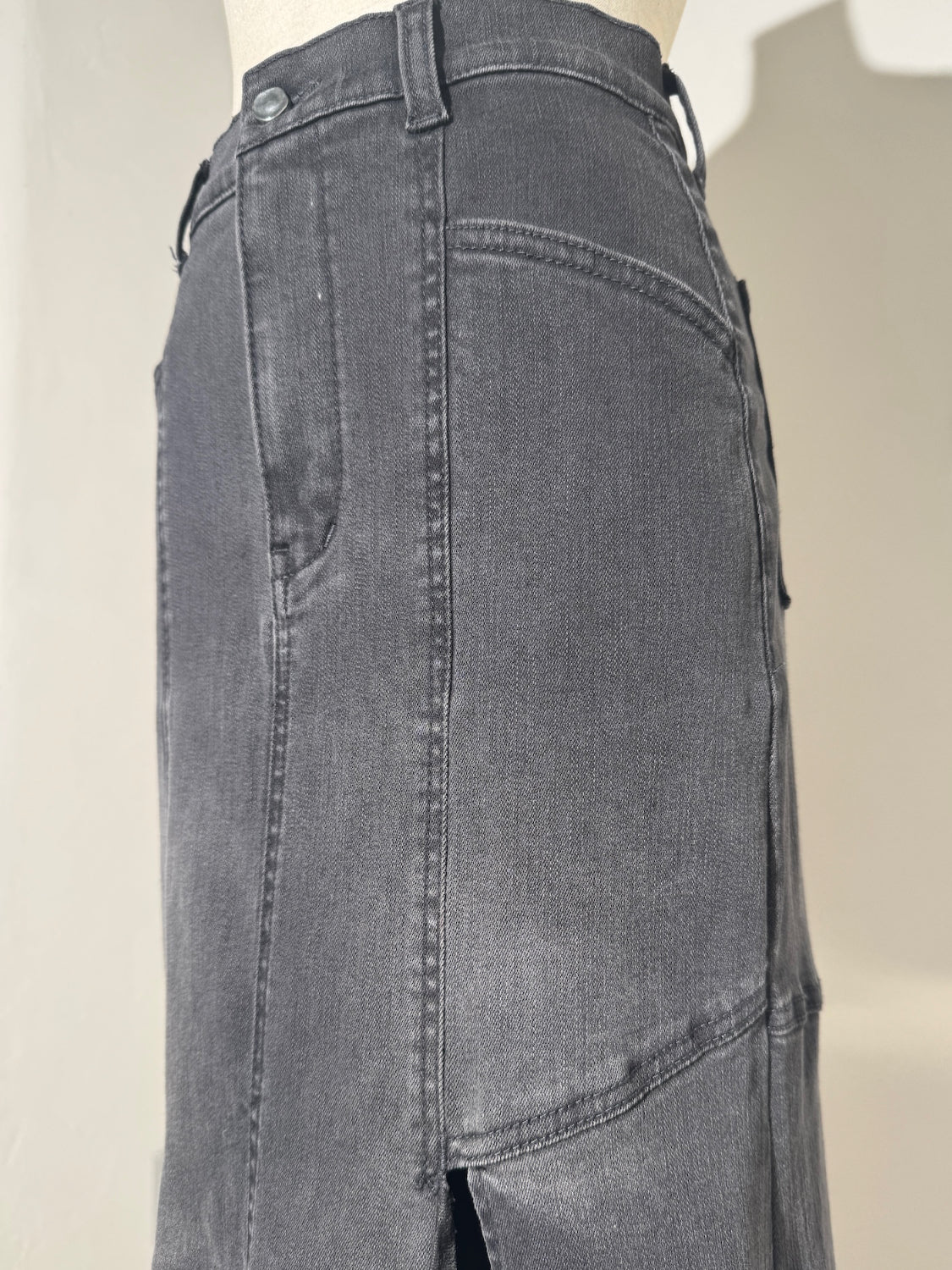 サイドホール マーメイド DENIMスカート