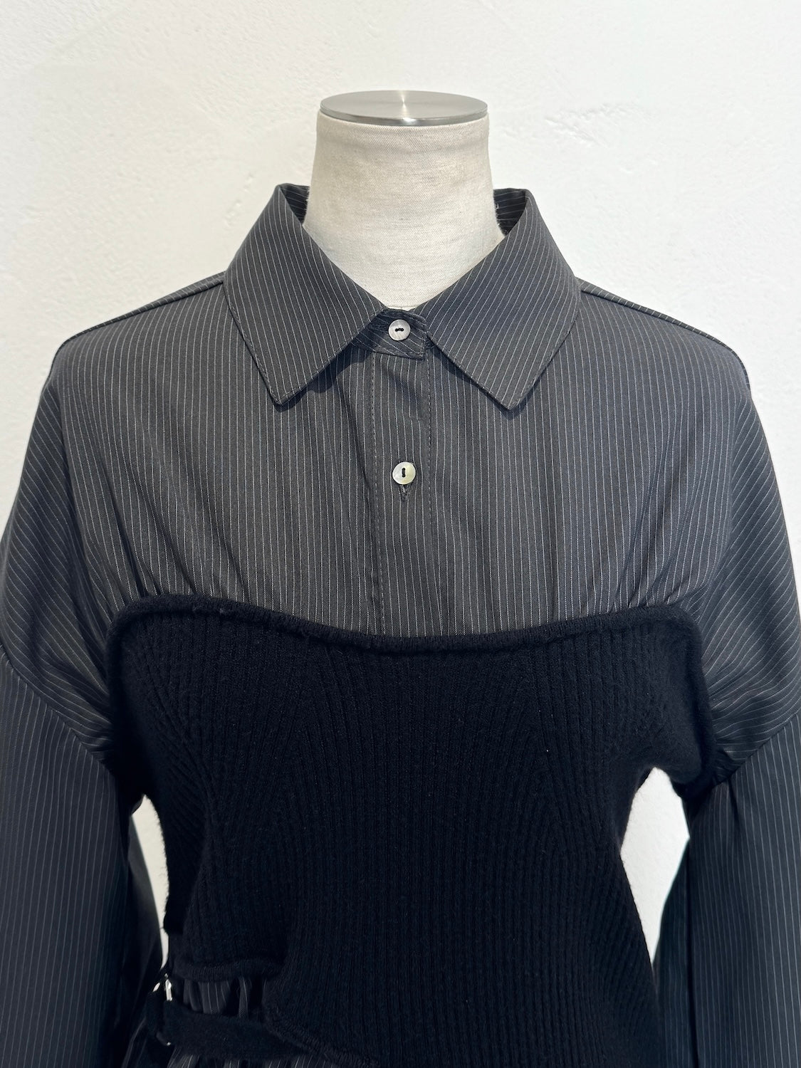 ドッキング KNITビスチェ シャツ