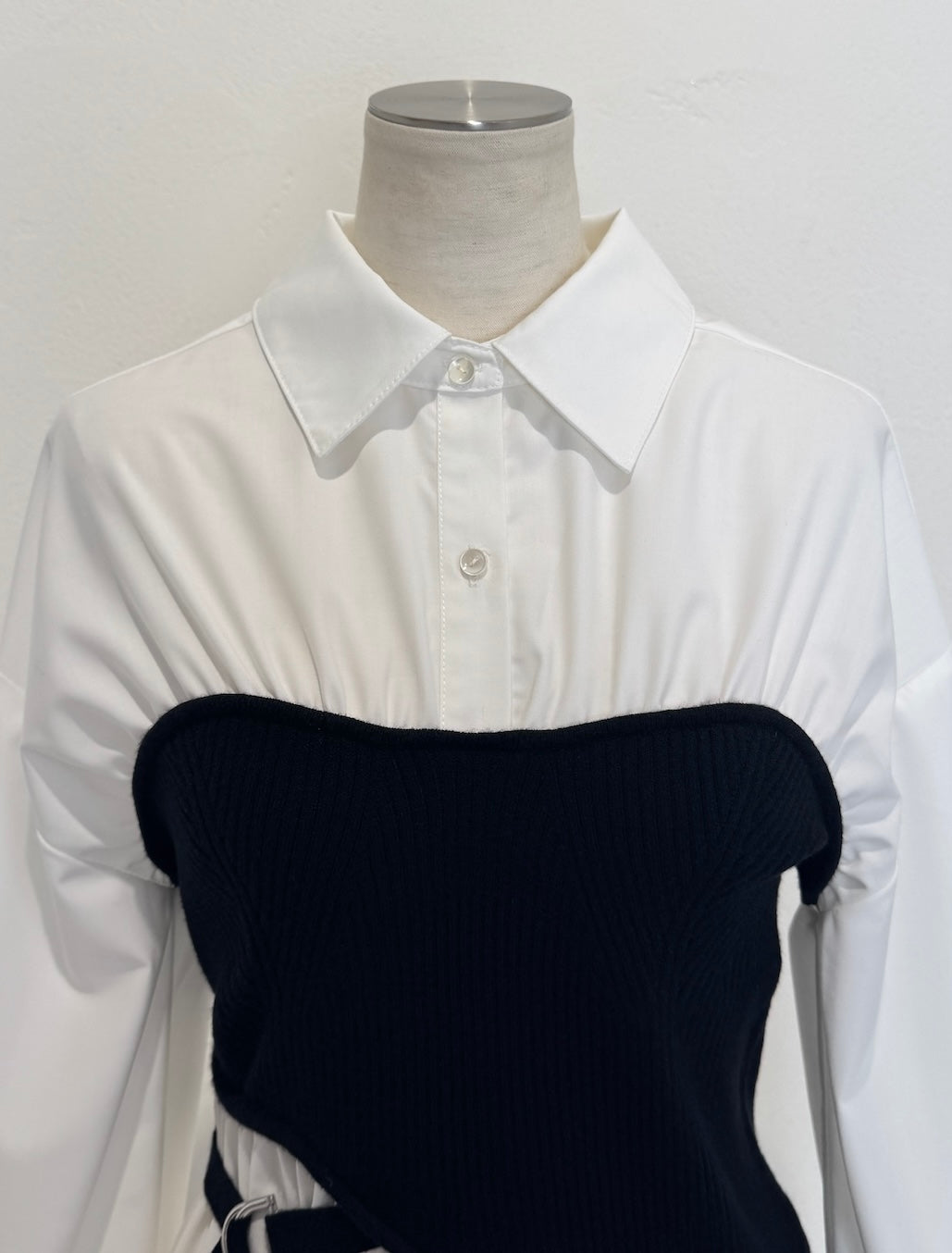 ドッキング KNITビスチェ シャツ