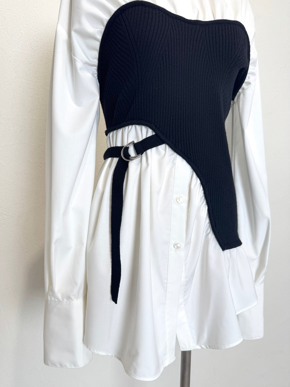 ドッキング KNITビスチェ シャツ