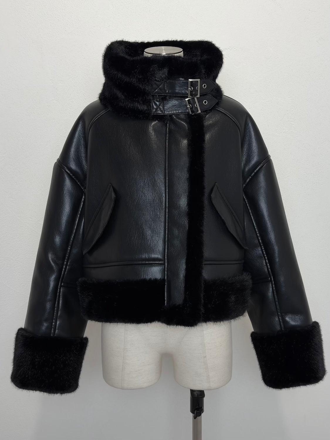 リバーシブル ボンディング Furジャケット