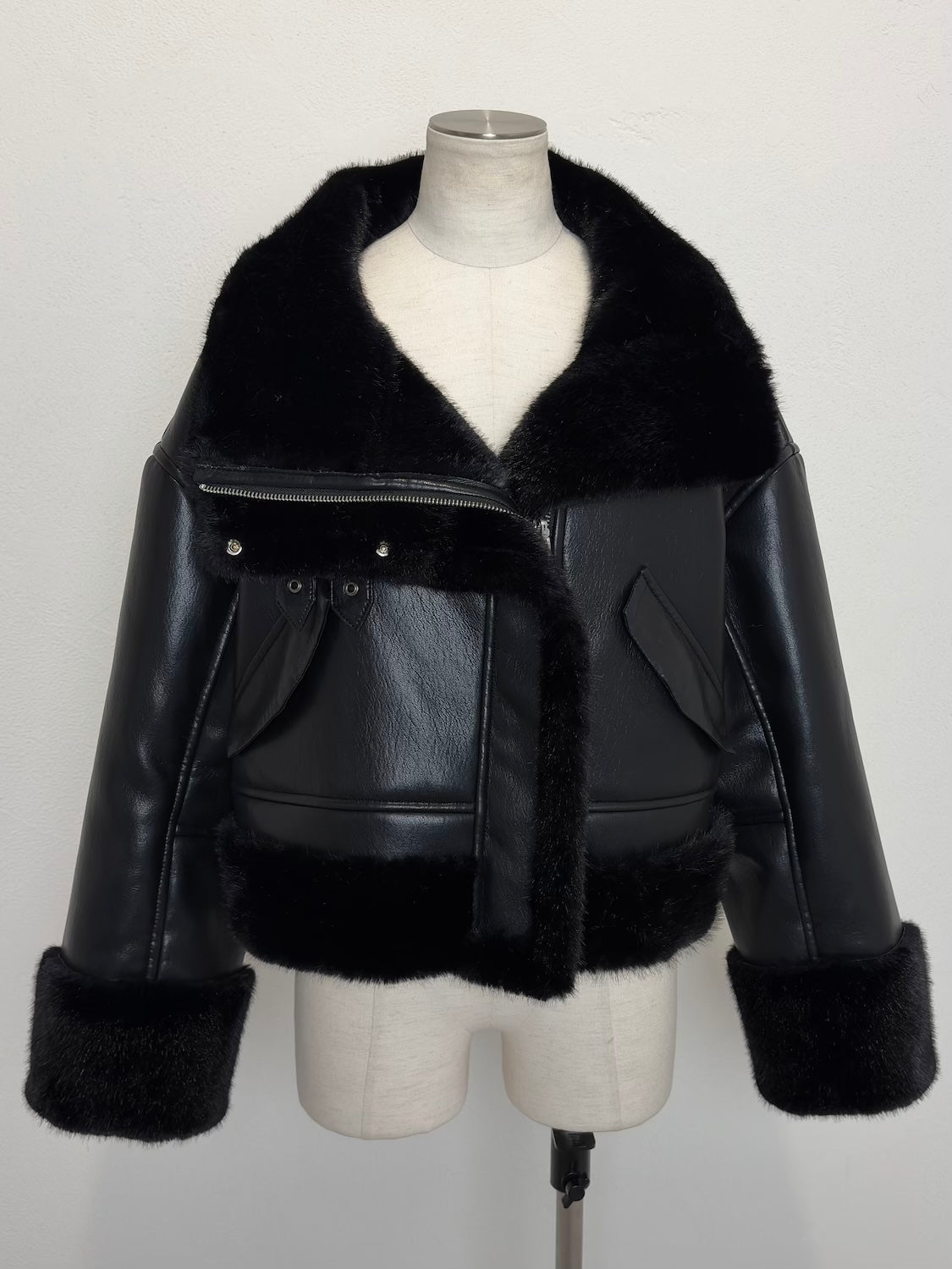 Glamlips リバーシブル ボンディング FURジャケット リバーシブル ボンディング Furジャケット