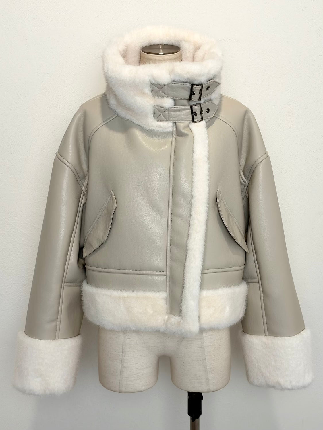 リバーシブル ボンディング Furジャケット