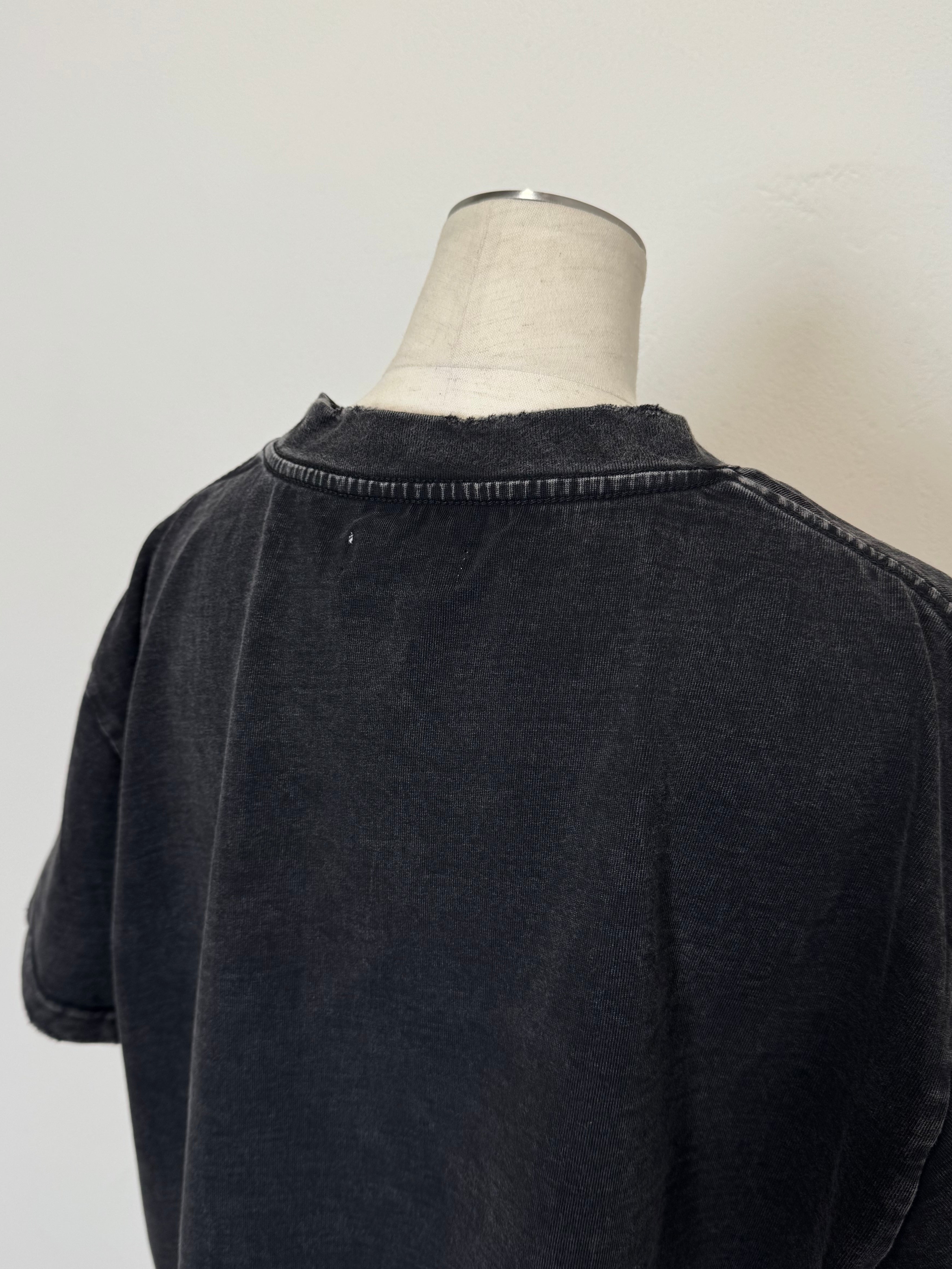 Short ピグメント ピアス Over TEE
