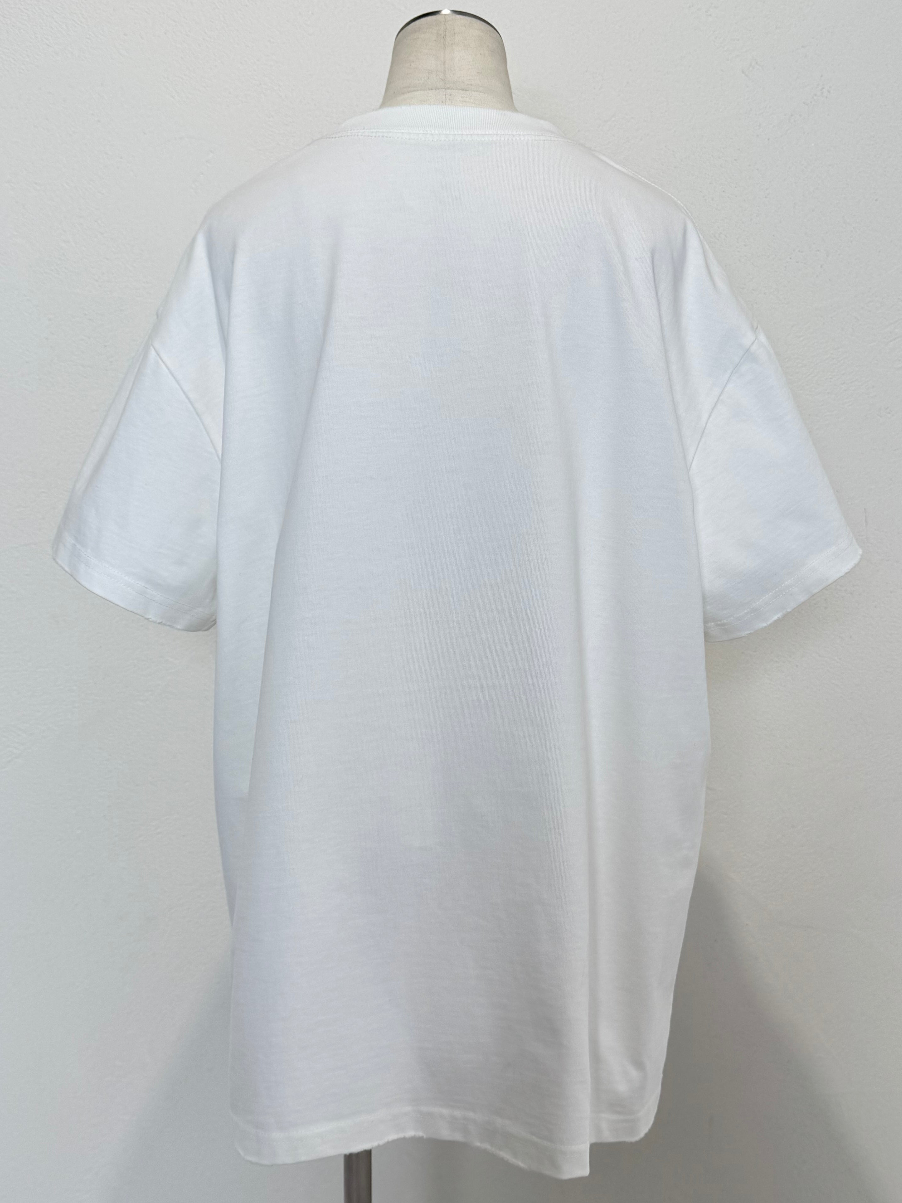 [UNISEX] ピグメント ピアス Over TEE