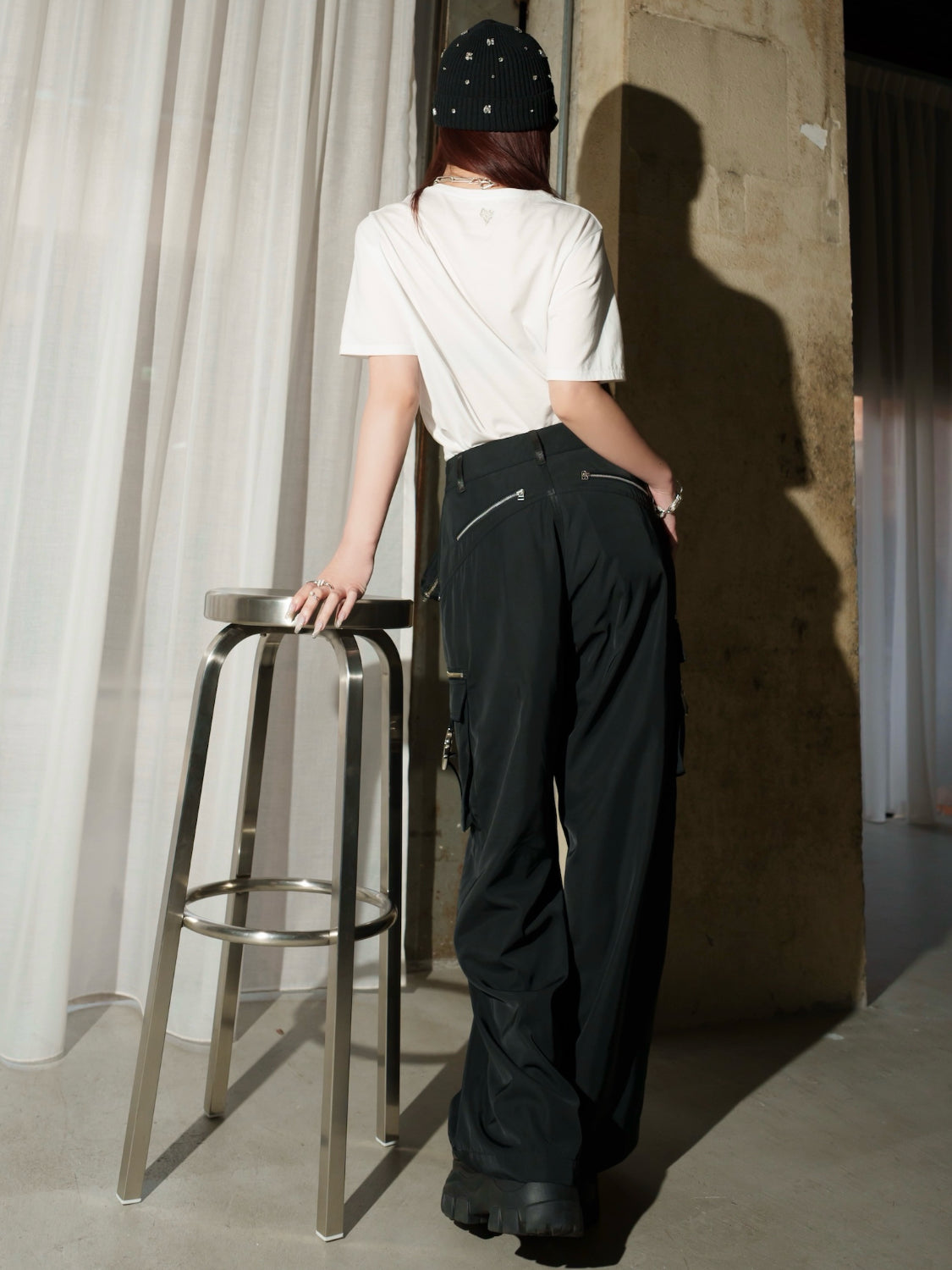 Multi ビジュー Summer KNITキャップ