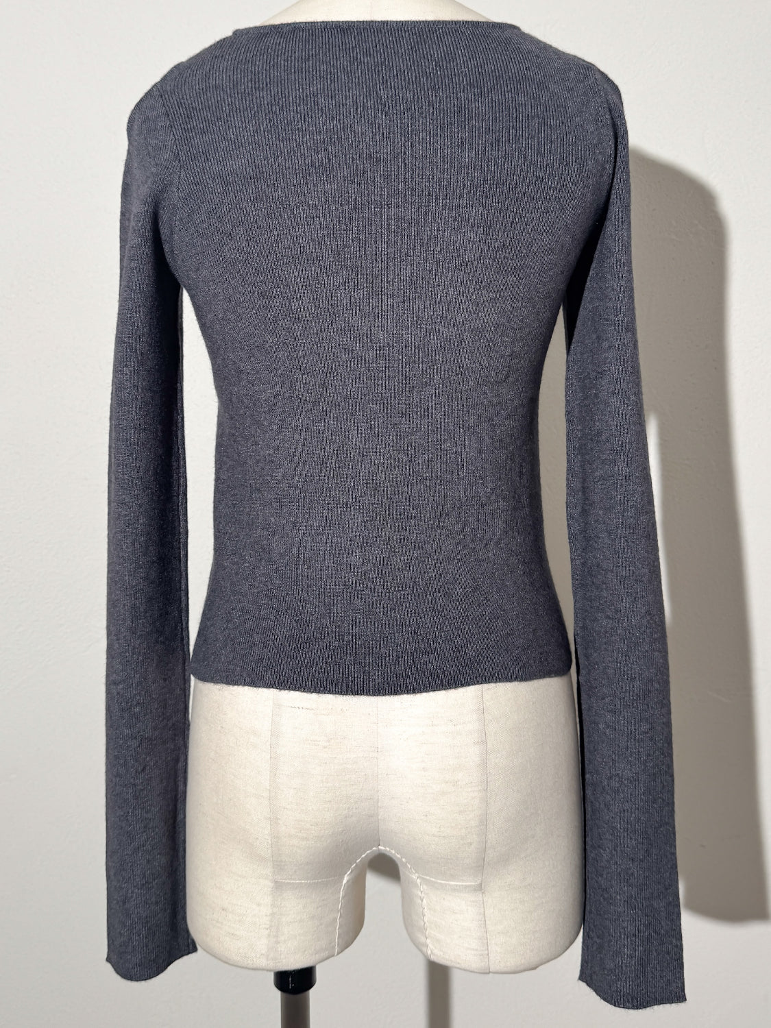 カット ストラップ KNIT ロングスリーブ