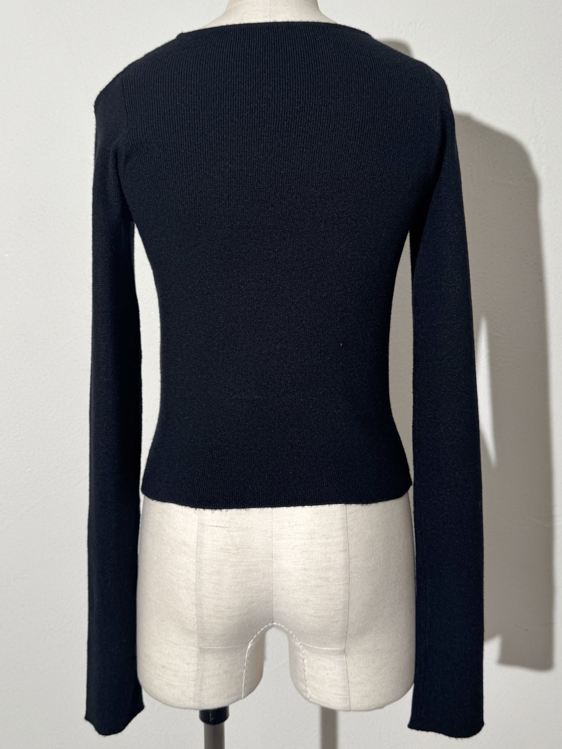 カット ストラップ KNIT ロングスリーブ