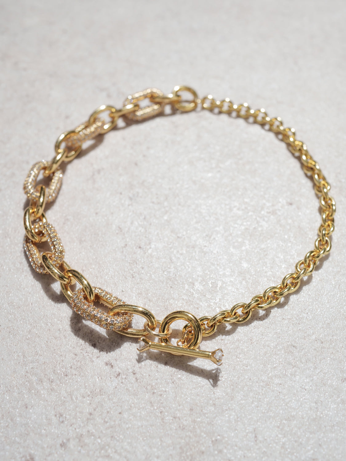 Oval Link マンテル ネックレス