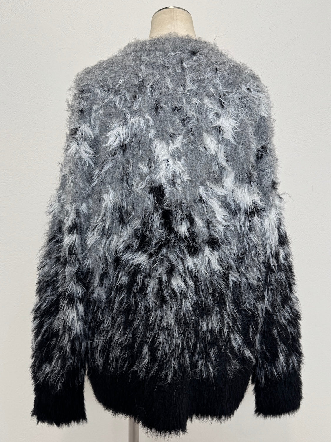 グラデーション Hairy KNIT プルオーバー