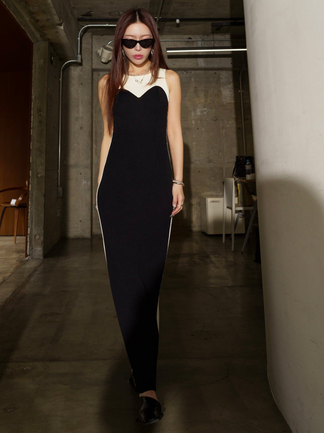 MODEL：159cm<br>COLOR：ブラック