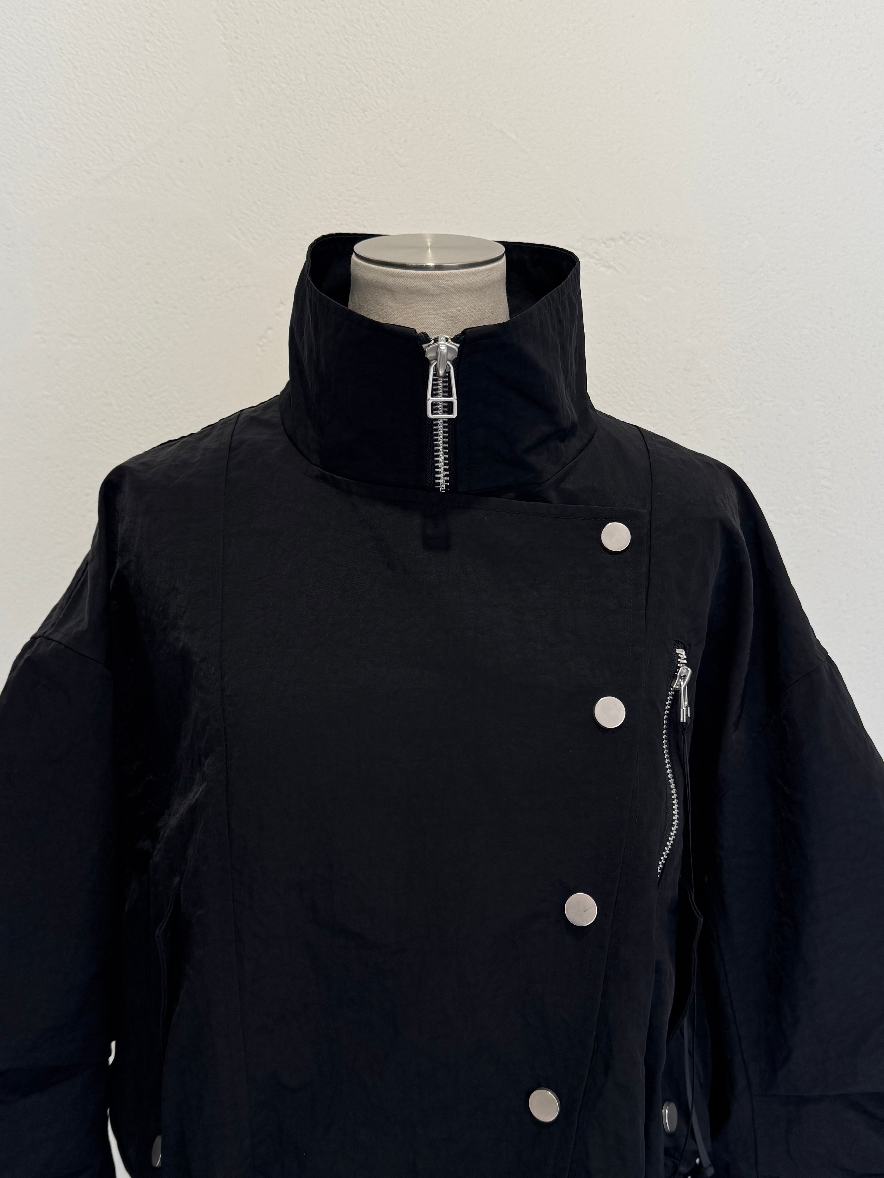 ミリタリー ライダースルック ブルゾン