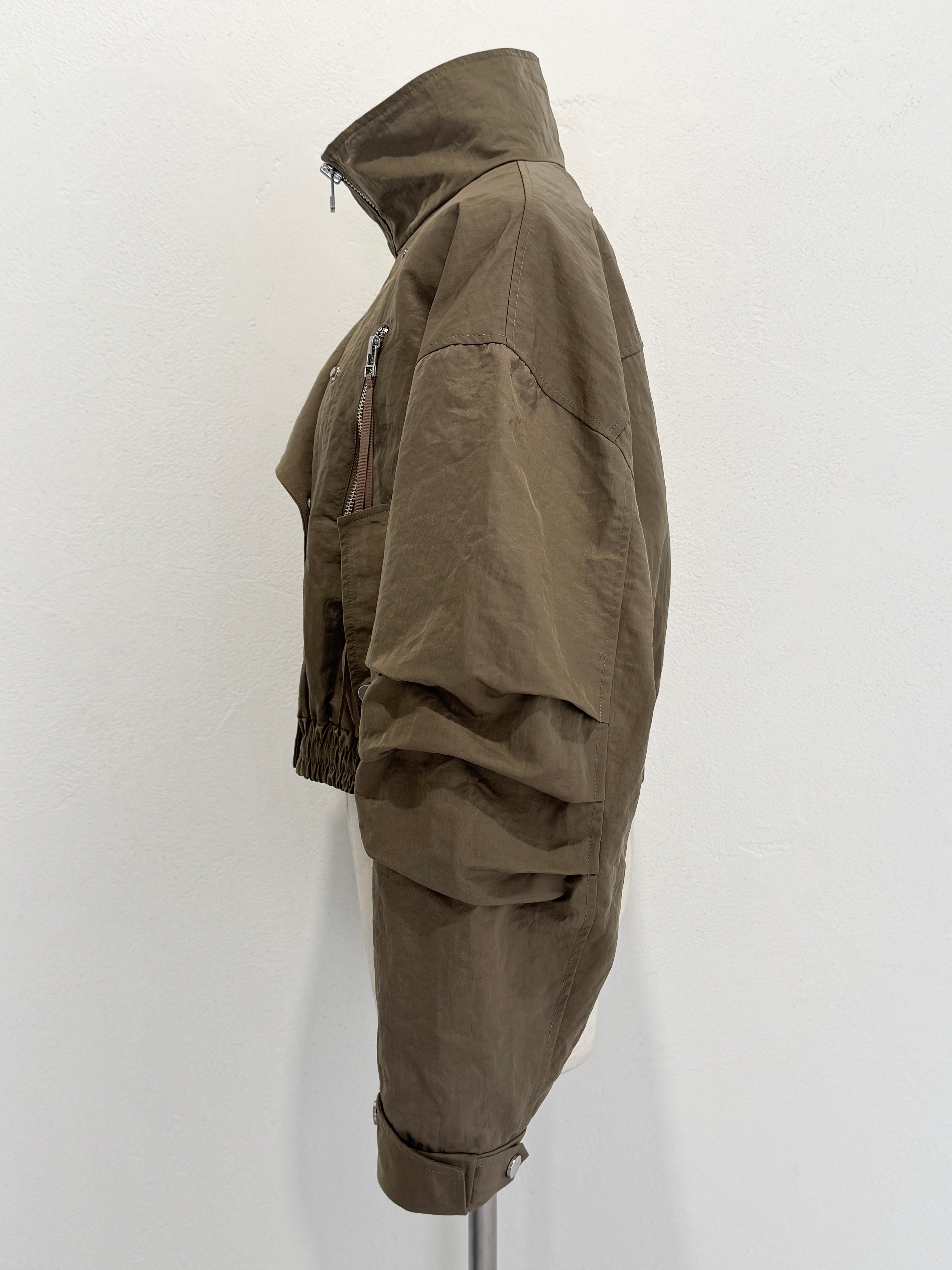 ミリタリー ライダースルック ブルゾン