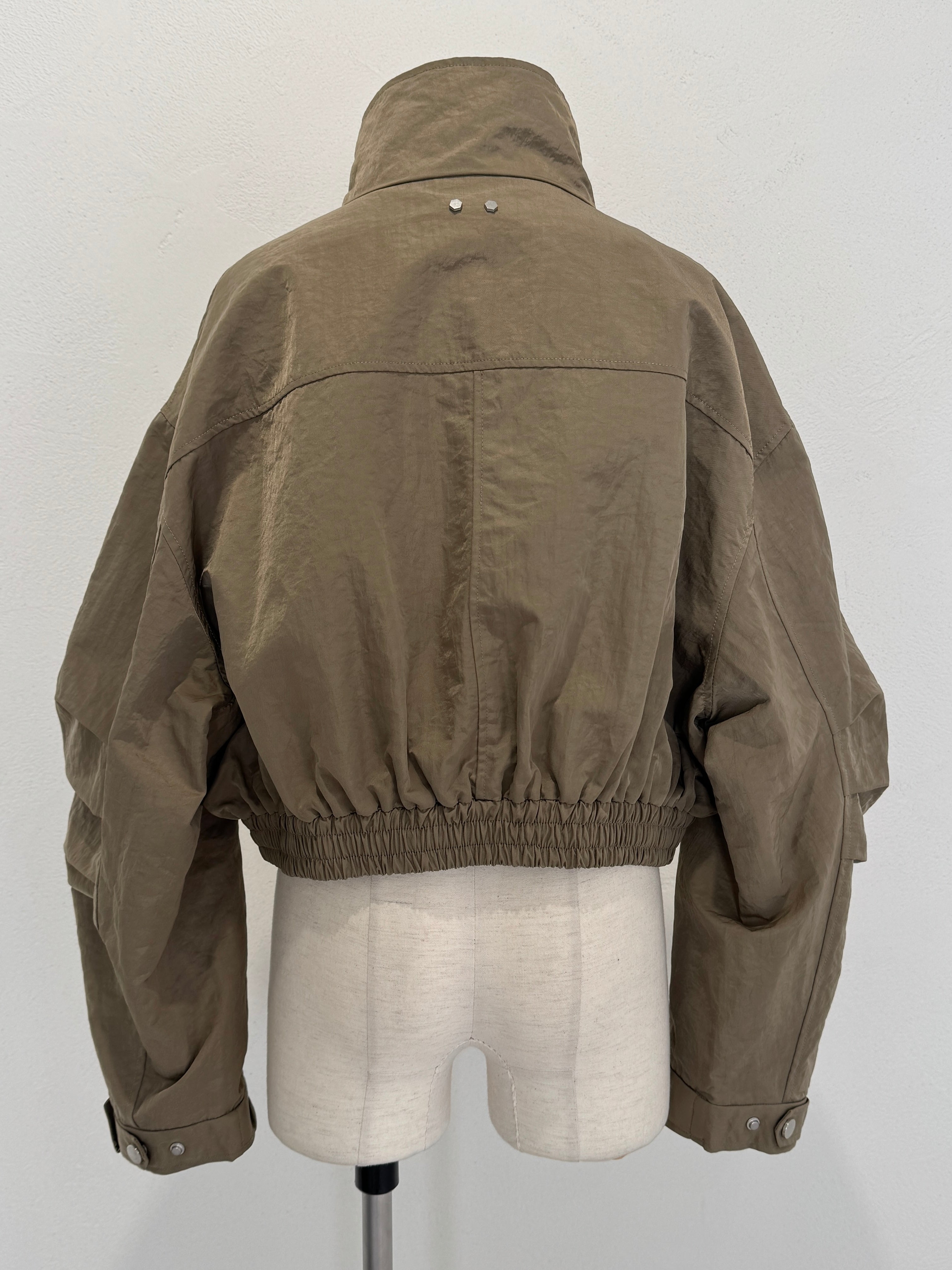 ミリタリー ライダースルック ブルゾン