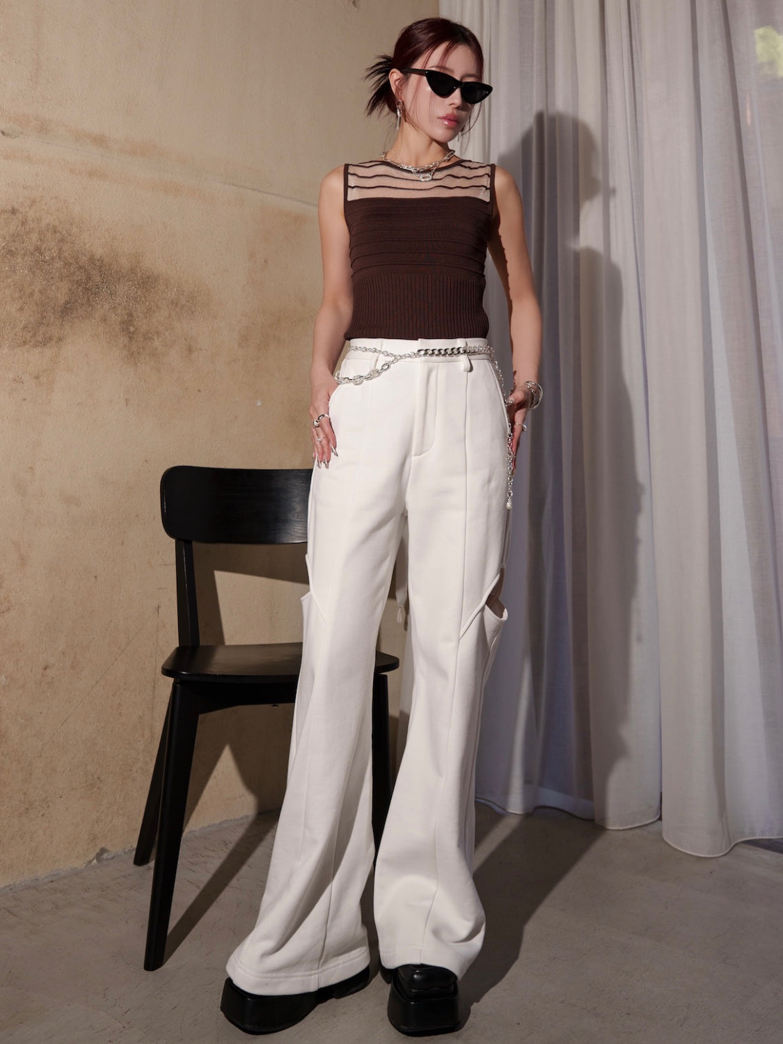 MODEL：159cm