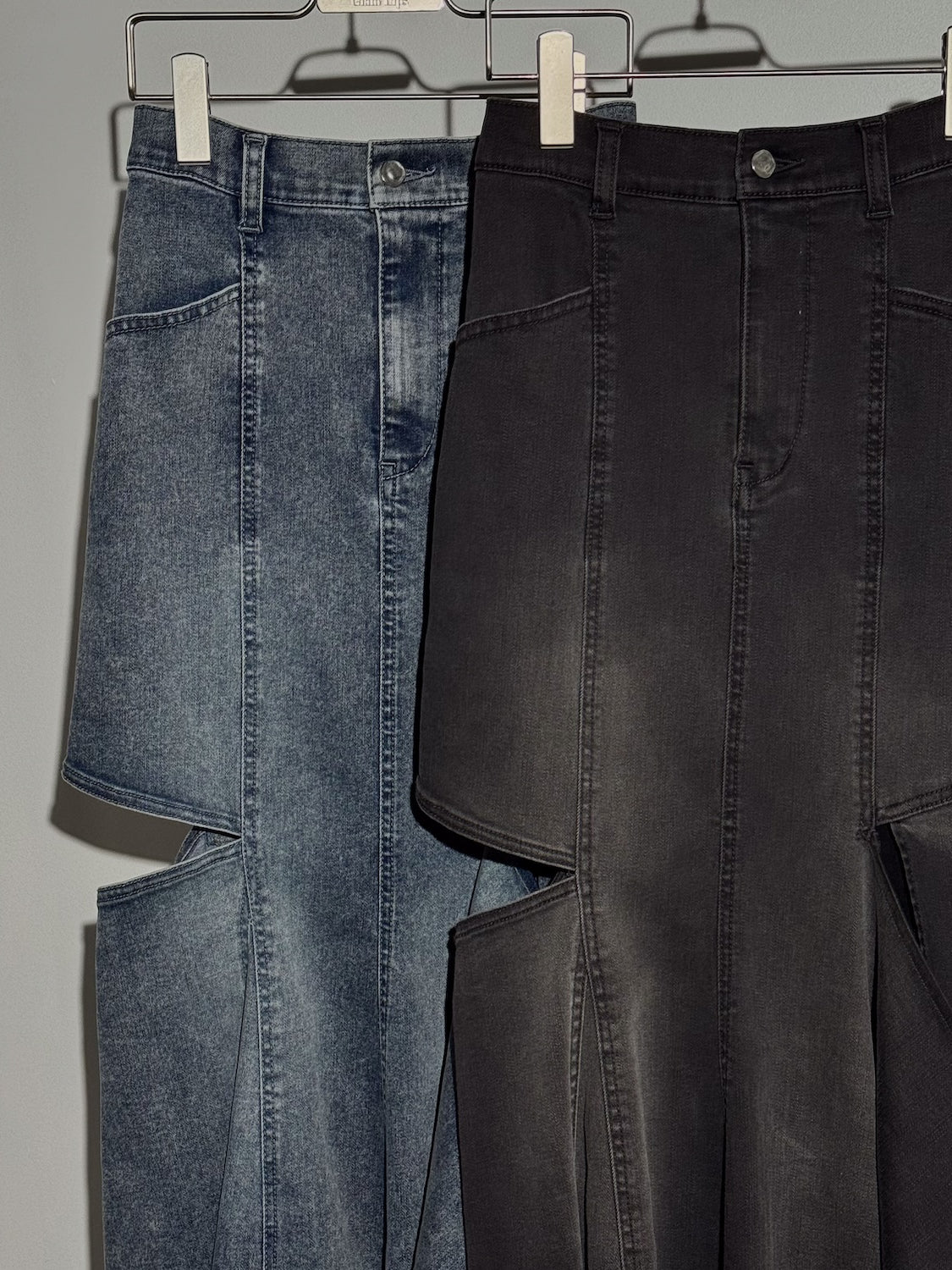 サイドホール マーメイド DENIMスカート