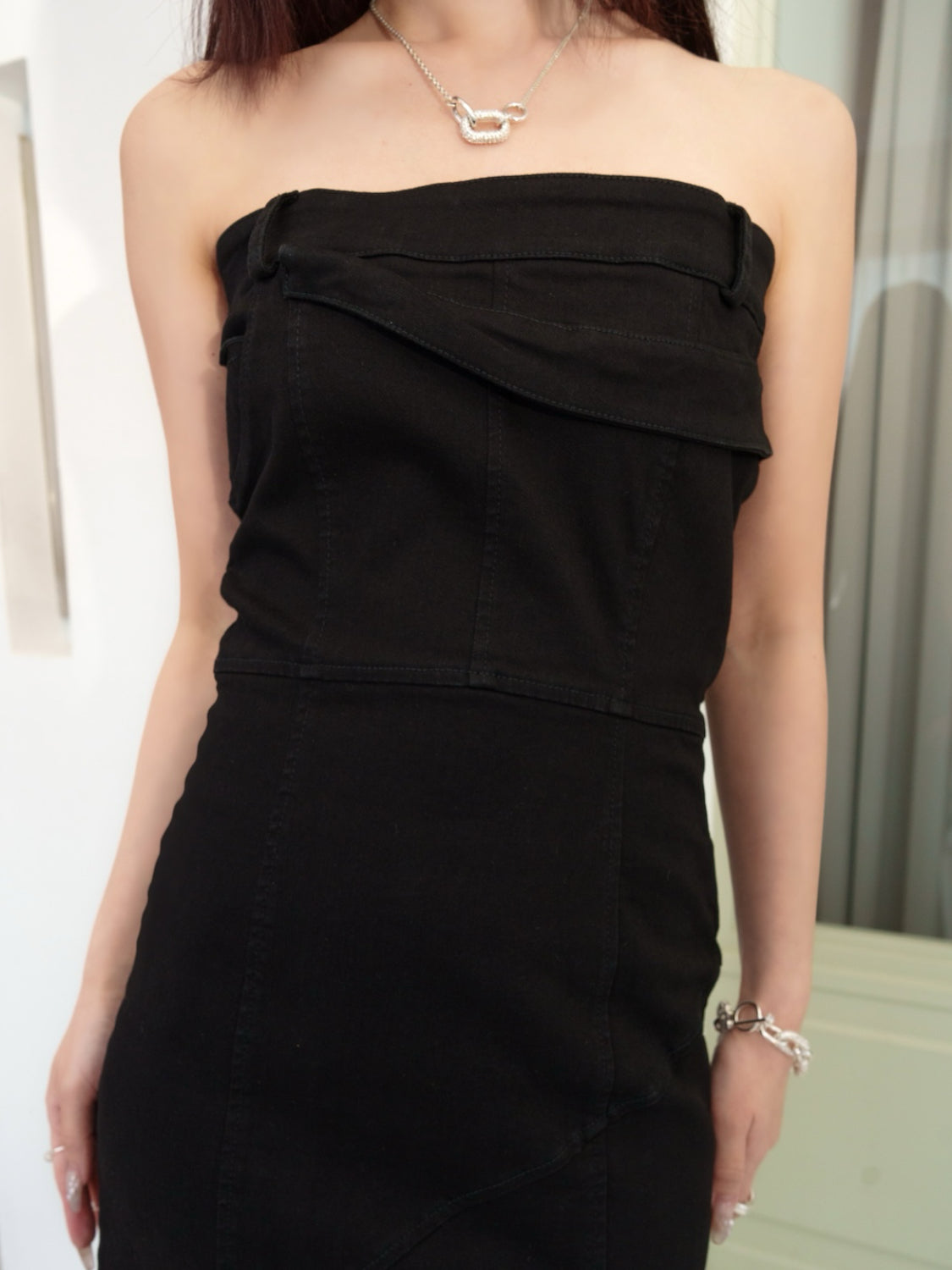 マーメイド DENIM DRESS