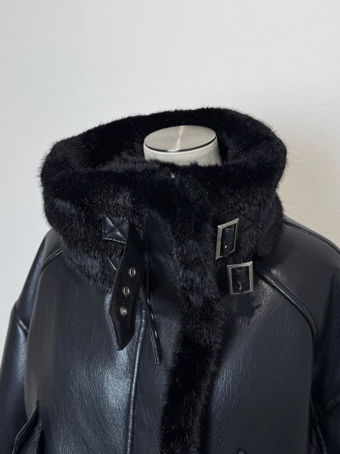 リバーシブル ボンディング Furジャケット