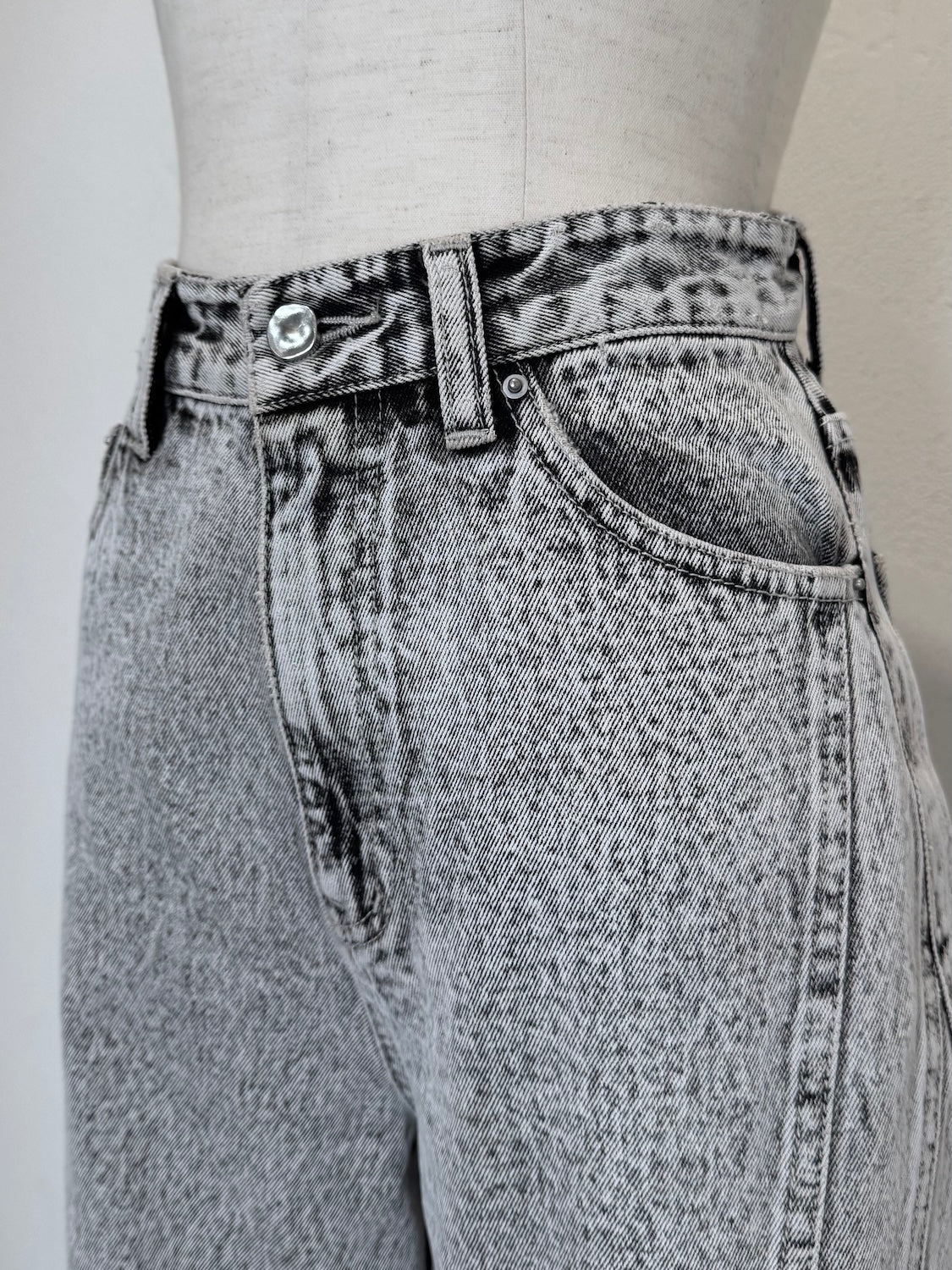 ダイアゴナル シーム ワイド DENIM