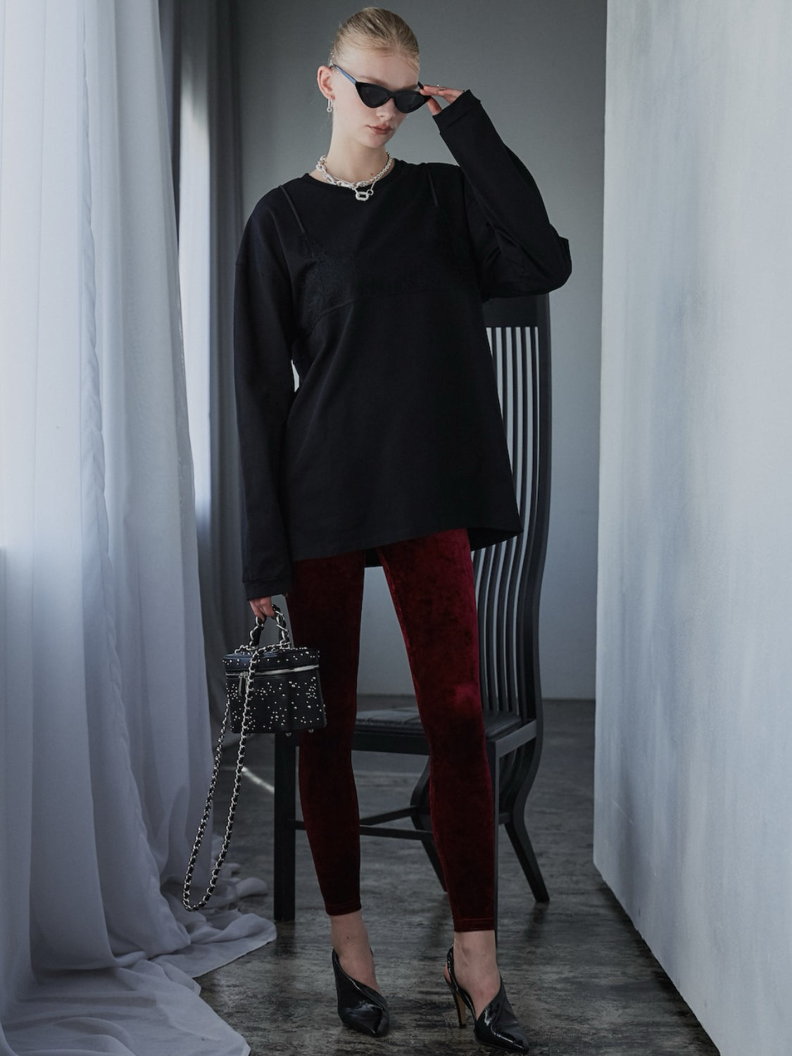 MODEL：175.5cm