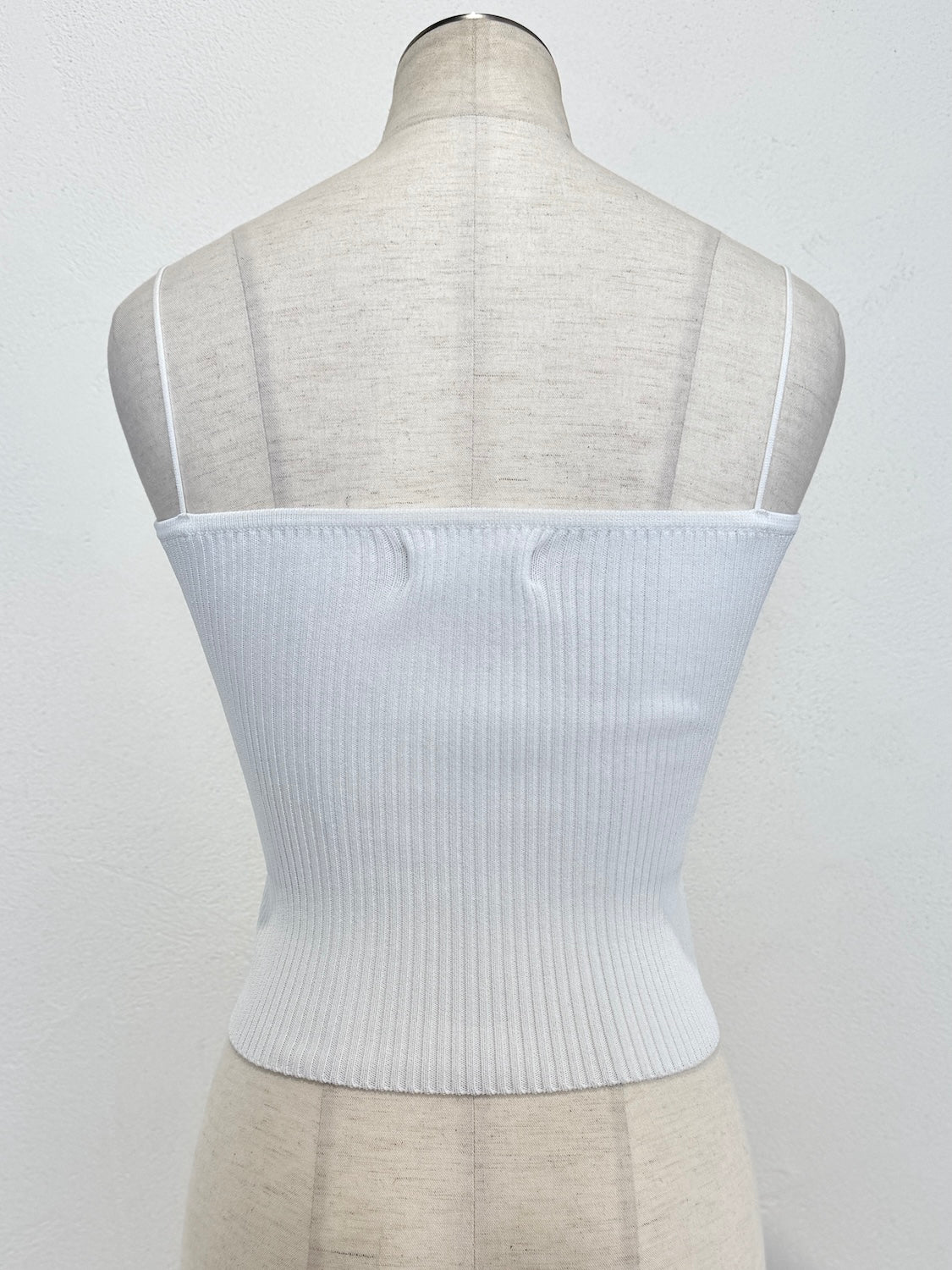デザインリブ KNIT キャミソール