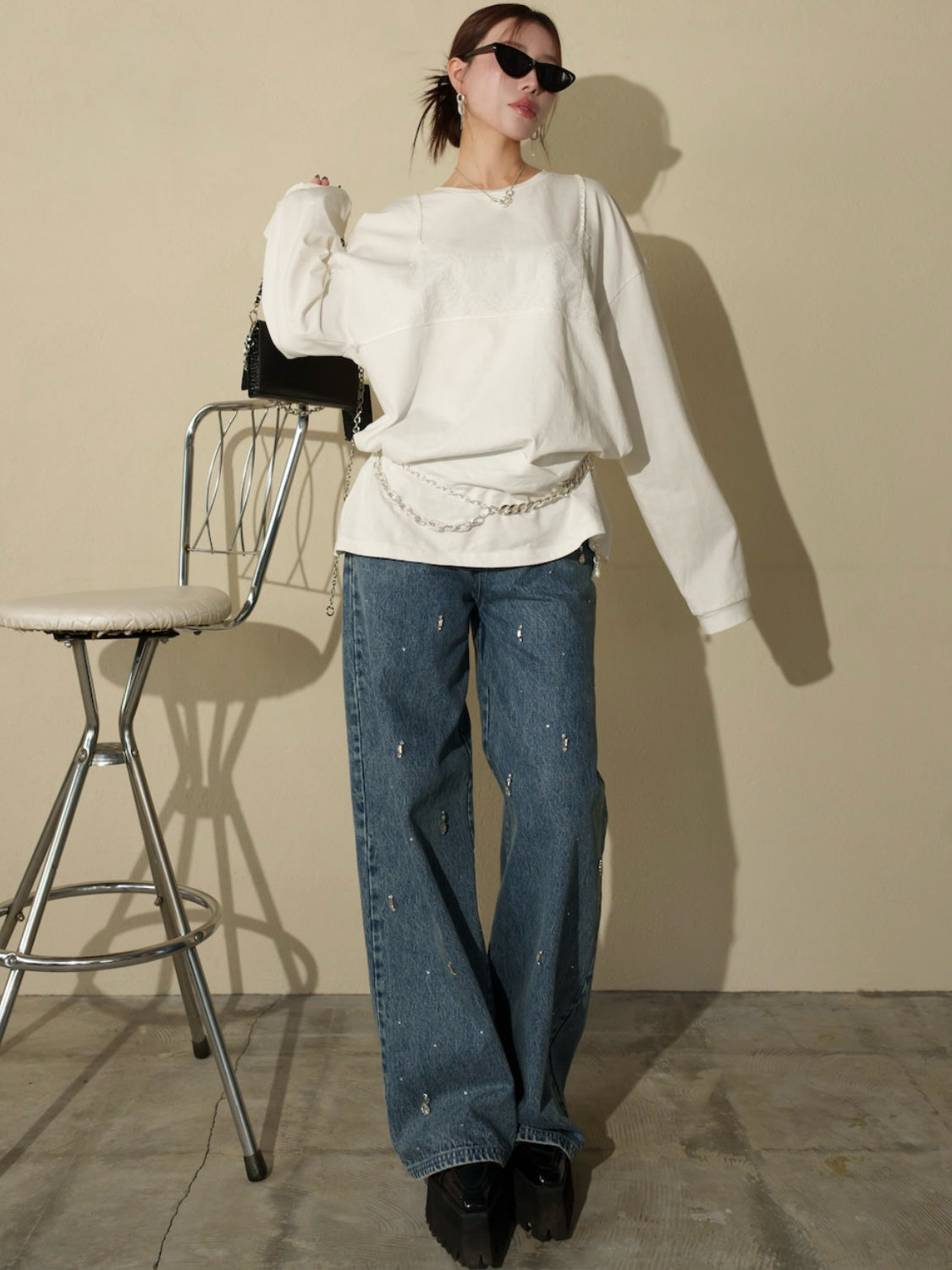 MODEL：159cm