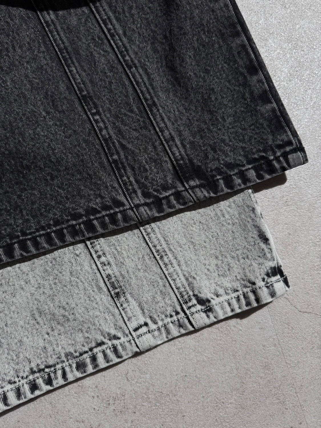 ダイアゴナル シーム ワイド DENIM