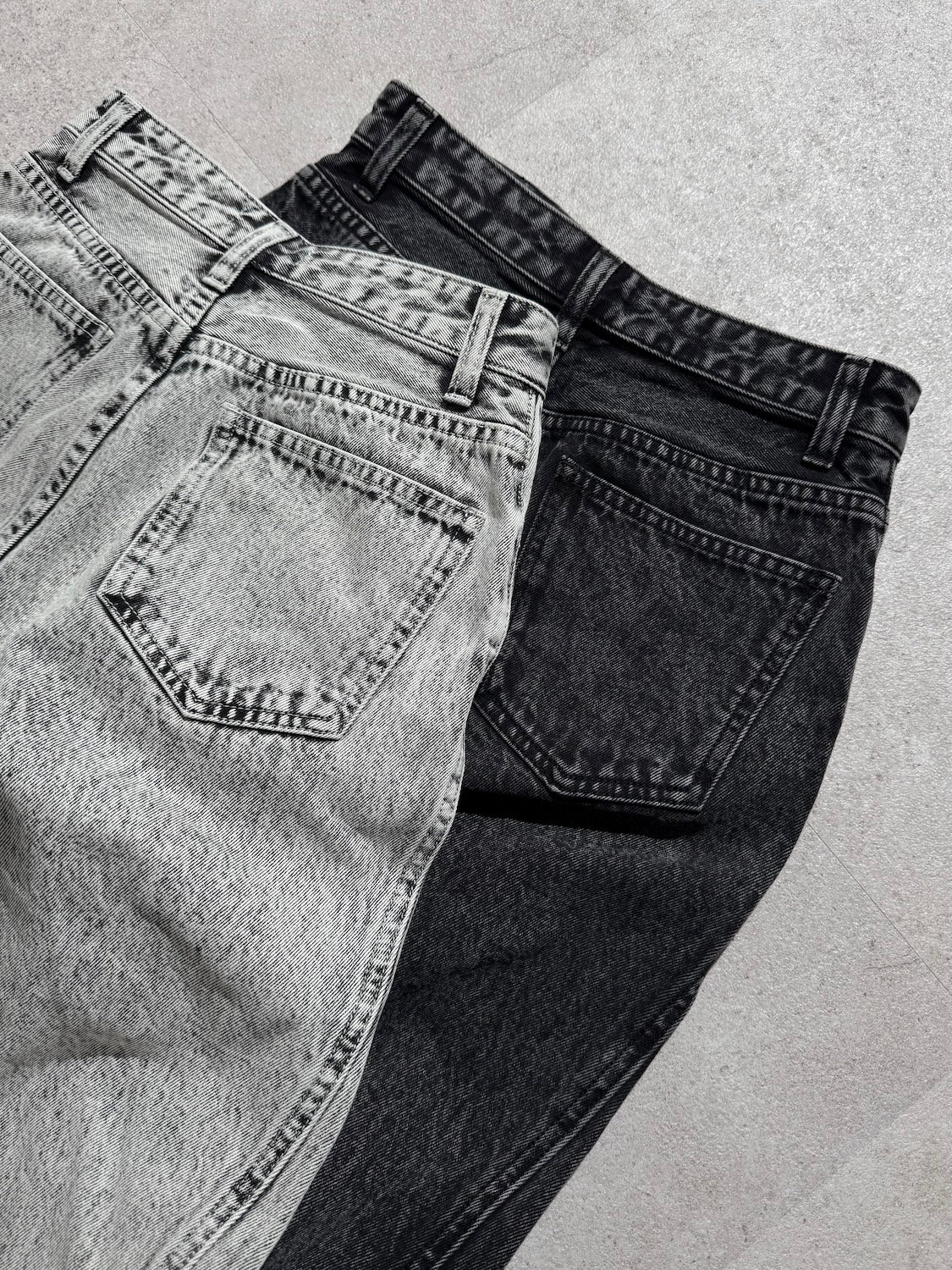 ダイアゴナル シーム ワイド DENIM